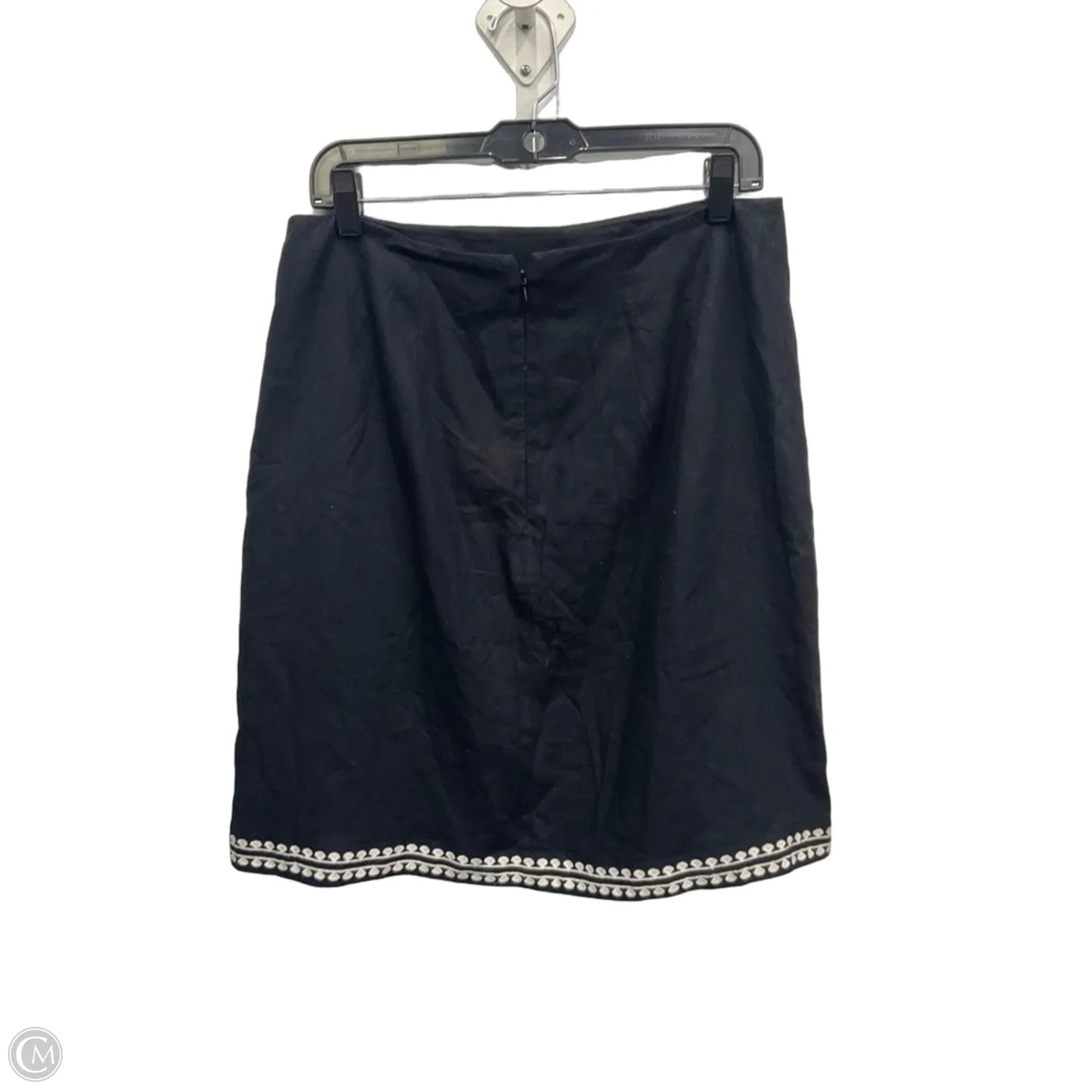 Skirt Midi By Ann Taylor In Black, Size: 8