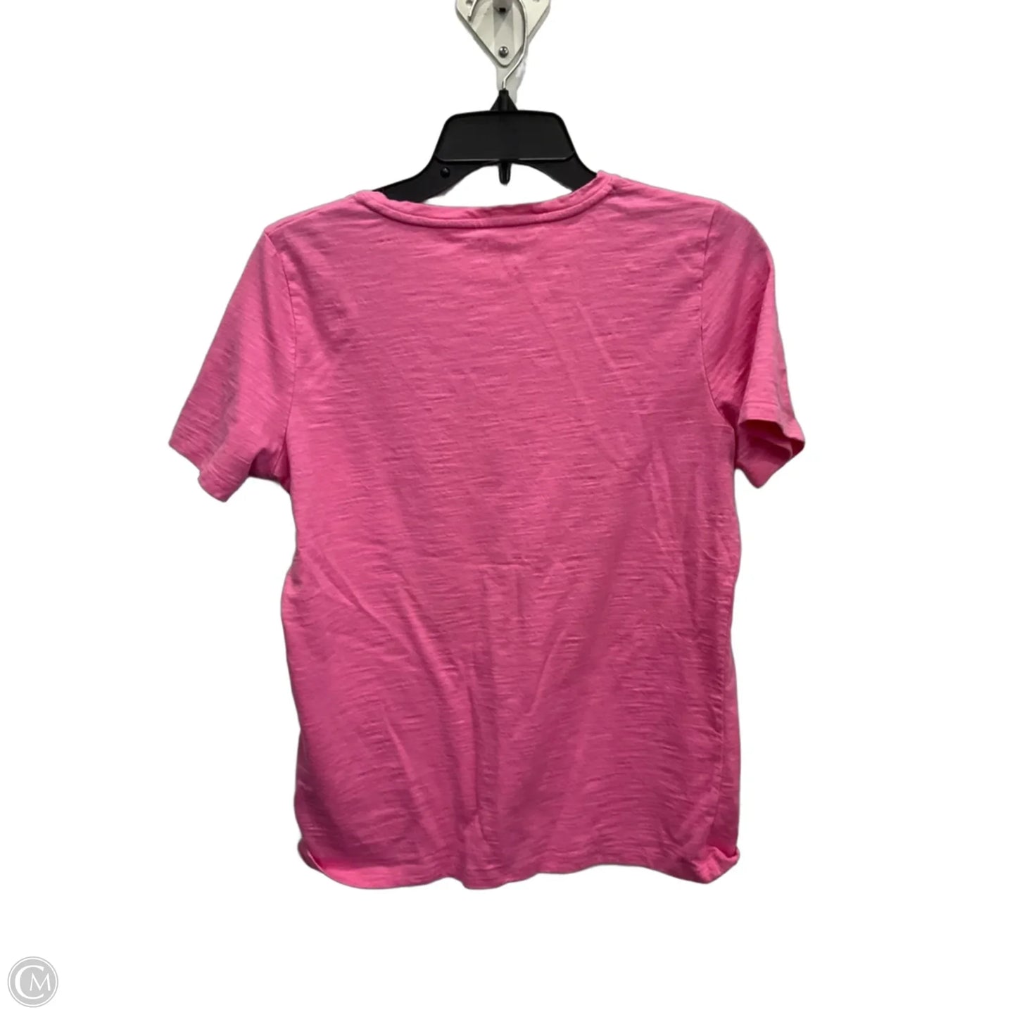 Top Short Sleeve By Talbots In Pink, Size: M