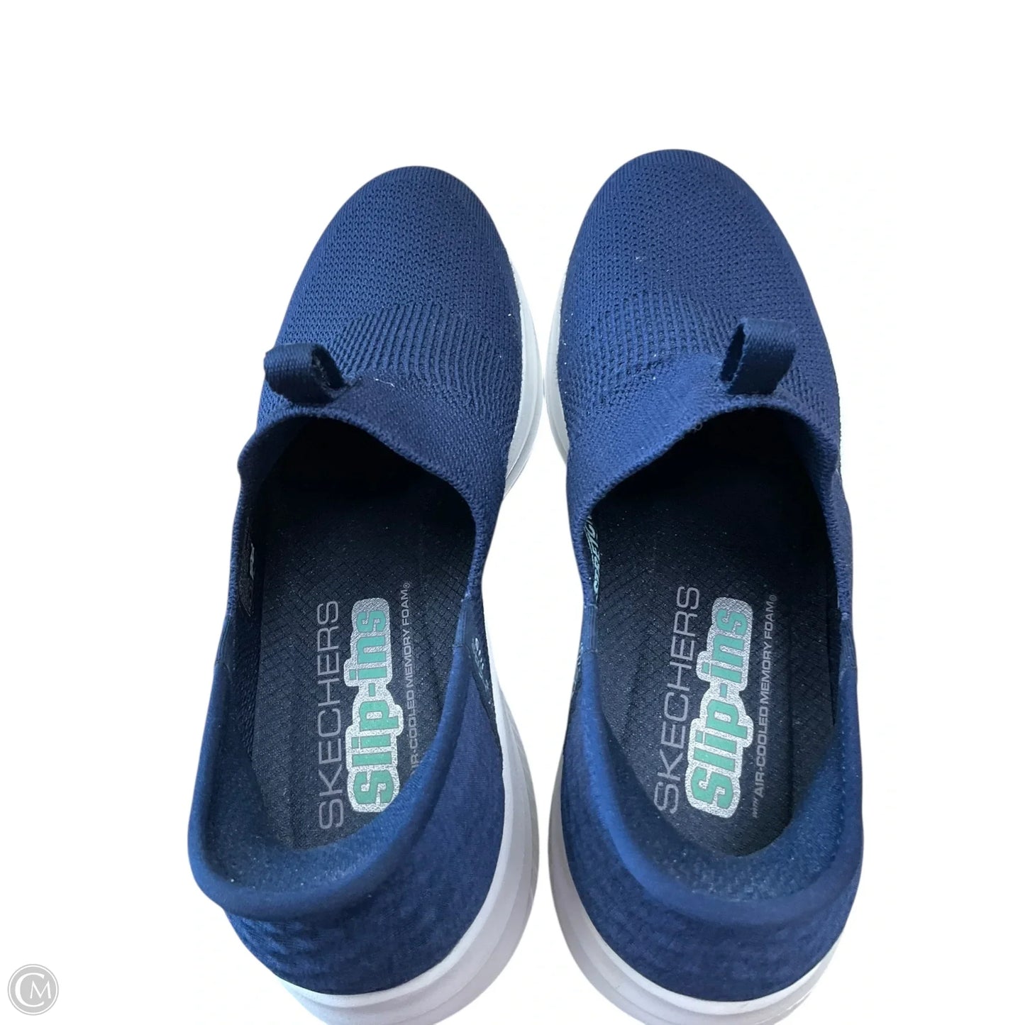 Shoes Athletic By Skechers In Blue, Size: 9.5