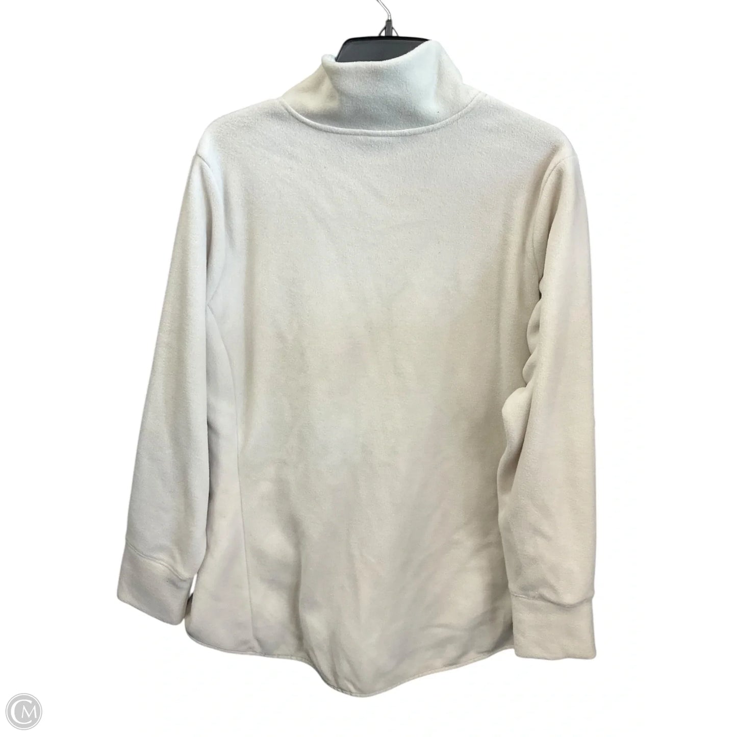 Jacket Fleece By Old Navy In Cream, Size: 2