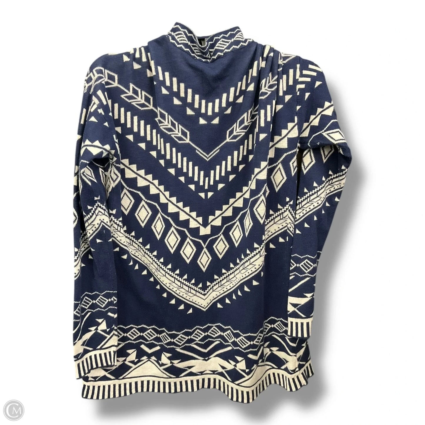 Cardigan By Pink Rose In Blue, Size: M