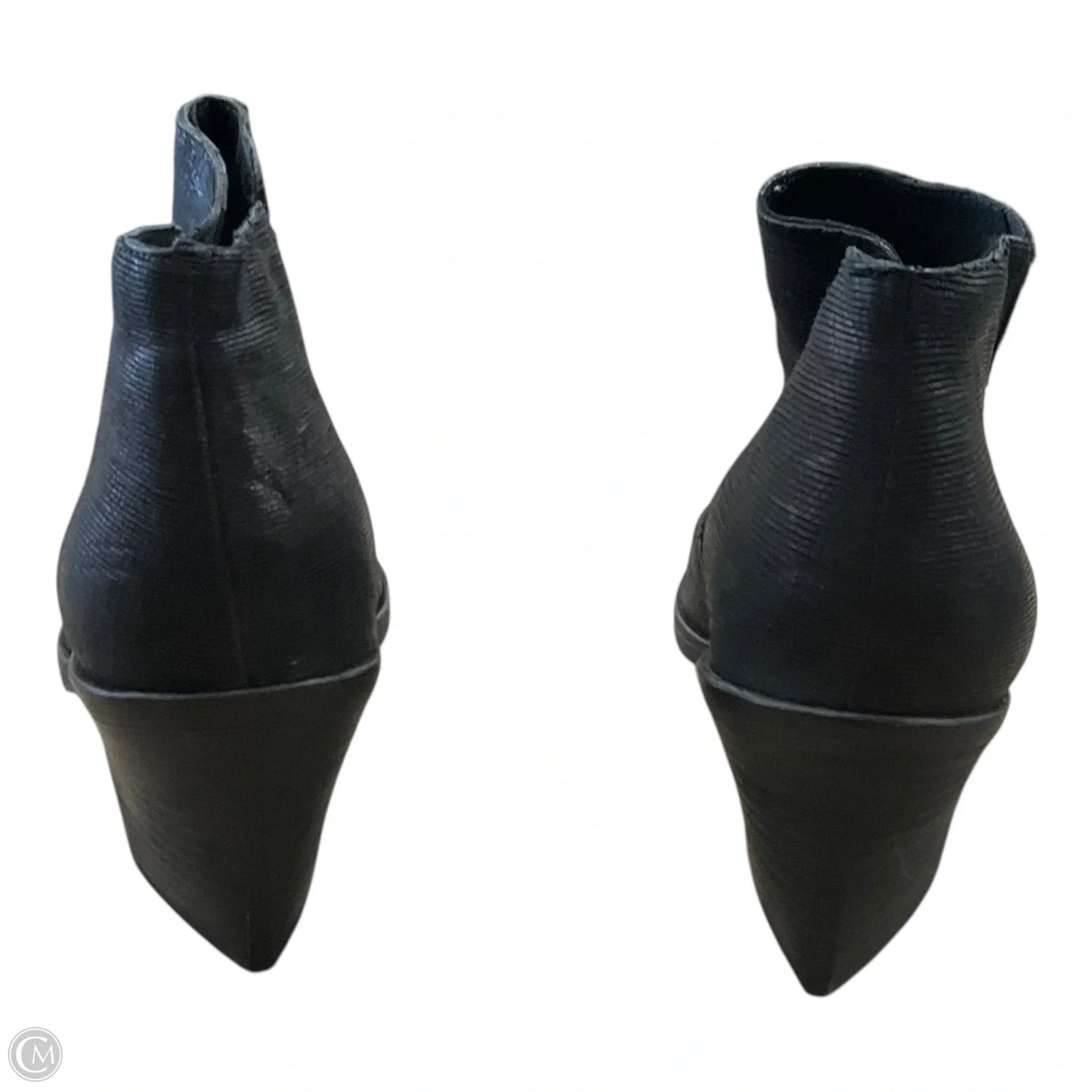 Boots Ankle Heels By Eileen Fisher In Black, Size: 9