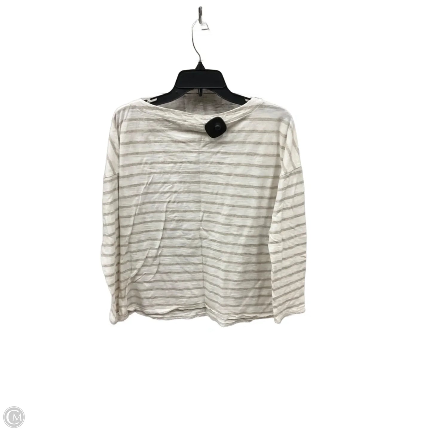 Top Long Sleeve Basic By J. Jill In Striped Pattern, Size: S