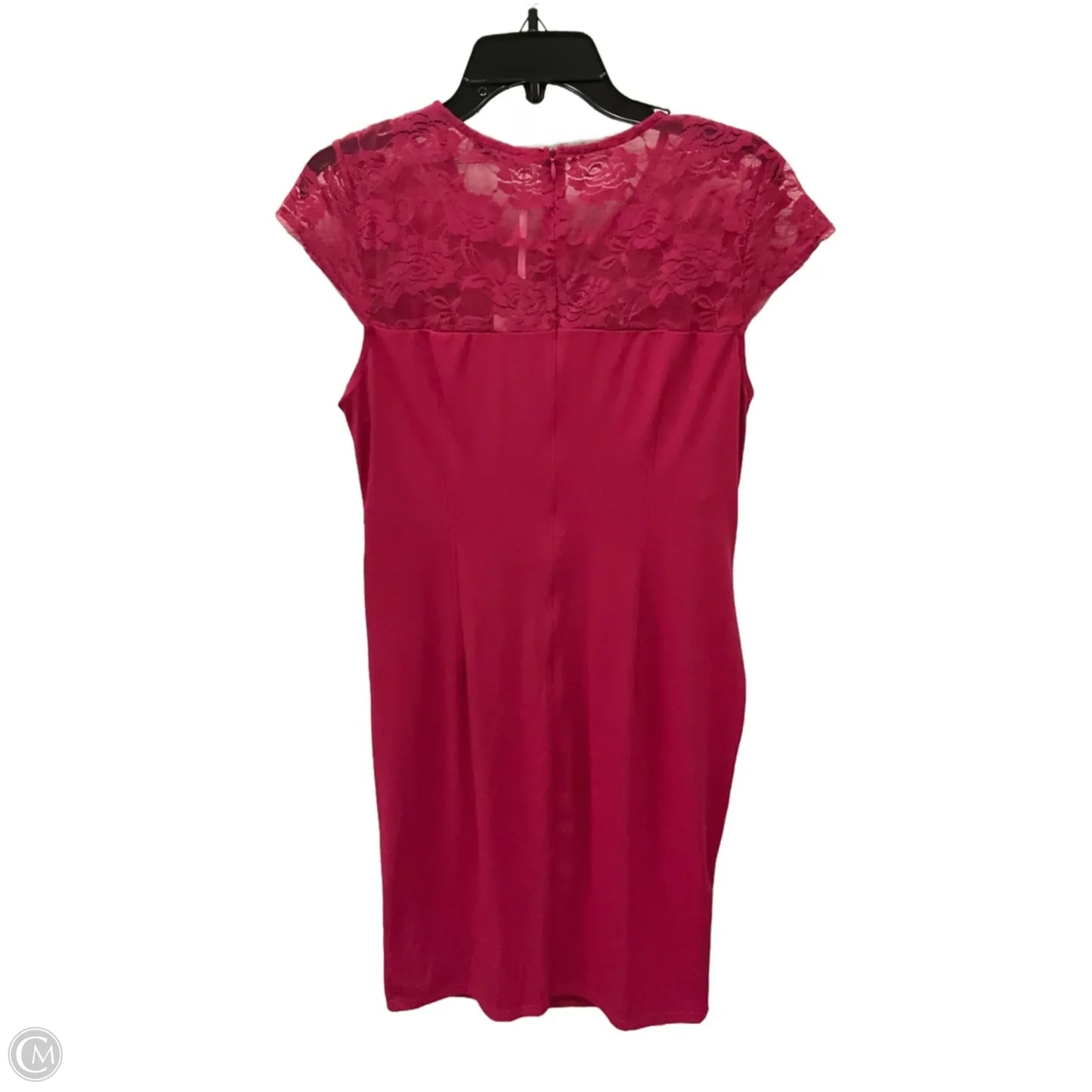 Dress Casual Midi By Grace Karin In Pink, Size: L