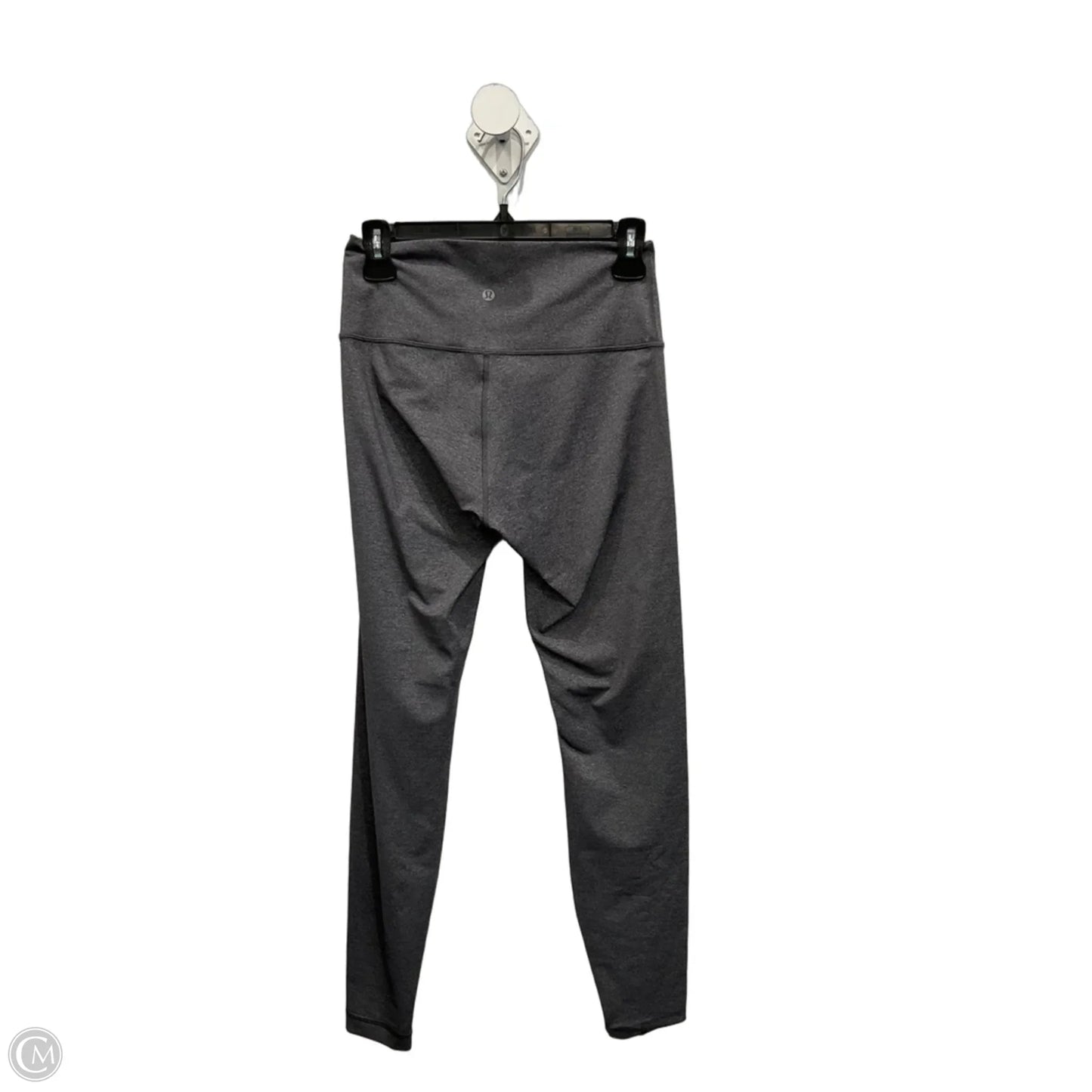Athletic Leggings By Lululemon In Grey, Size: M