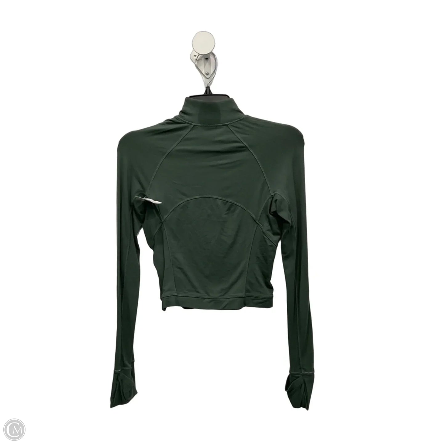 Athletic Jacket By Lululemon In Green, Size: Xs