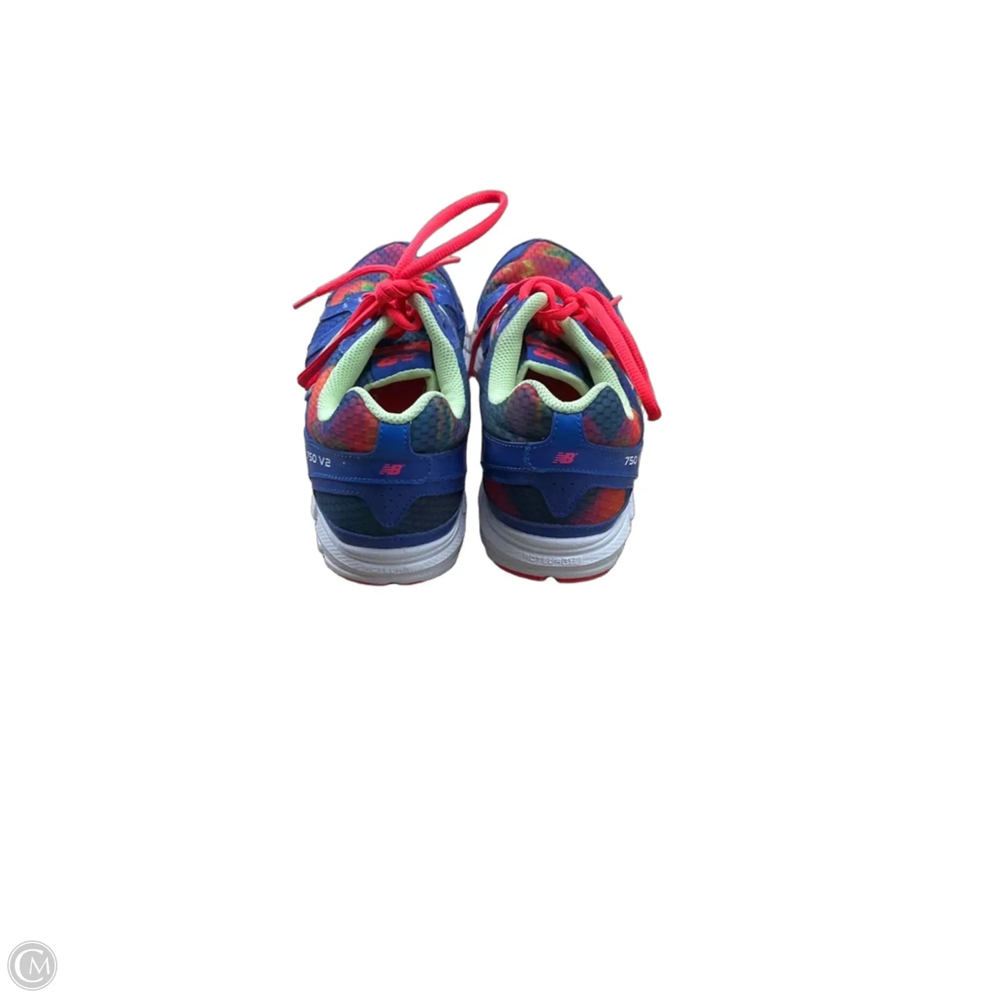 Shoes Athletic By New Balance In Rainbow Print, Size: 8.5
