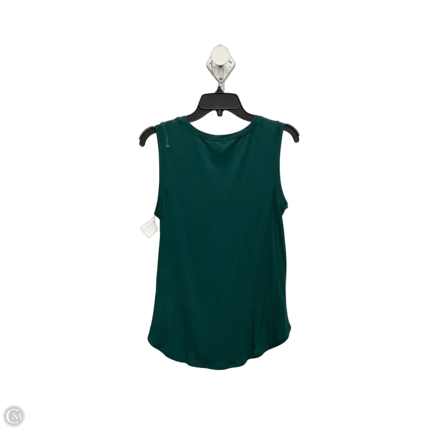 Top Sleeveless Basic By Express In Green, Size: M