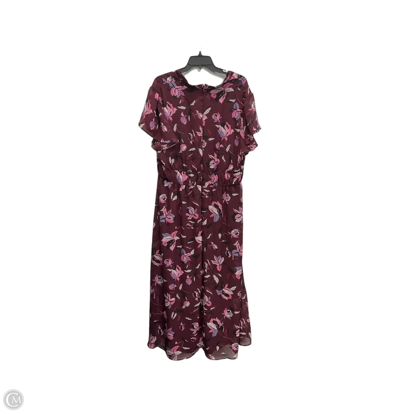 Dress Casual Maxi By Lane Bryant In Floral Print, Size: 2x