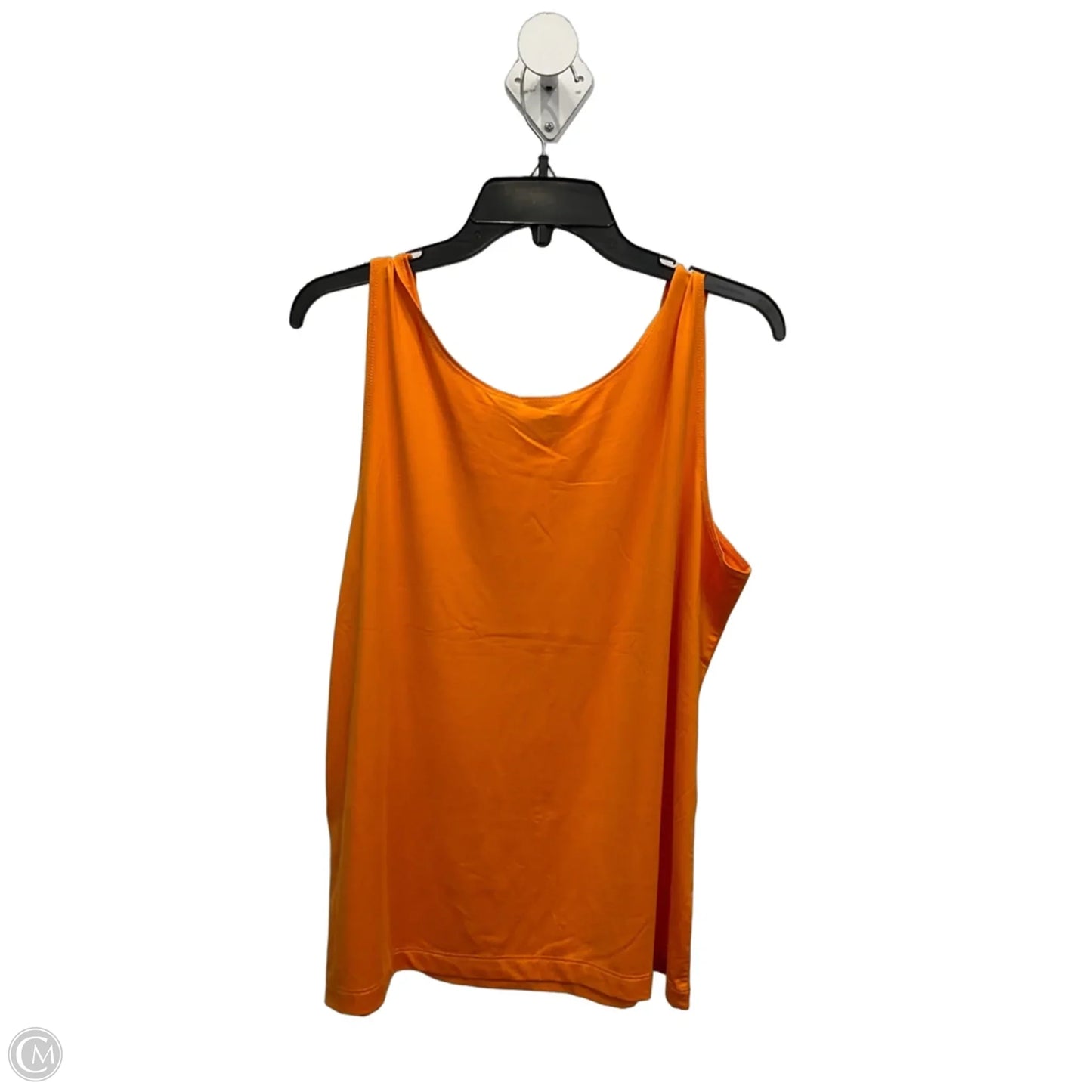 Top Sleeveless Basic By Chicos In Orange, Size: Xl