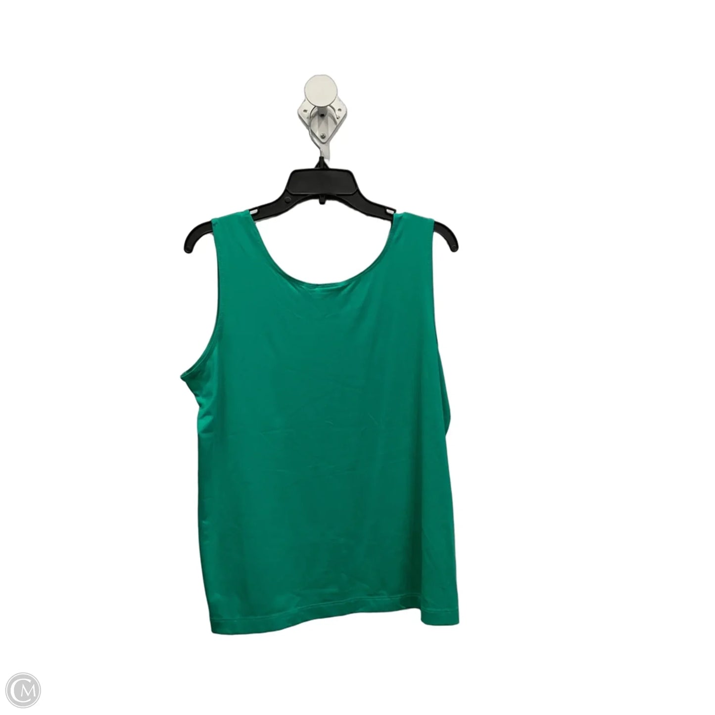 Top Sleeveless Basic By Chicos In Green, Size: Xl