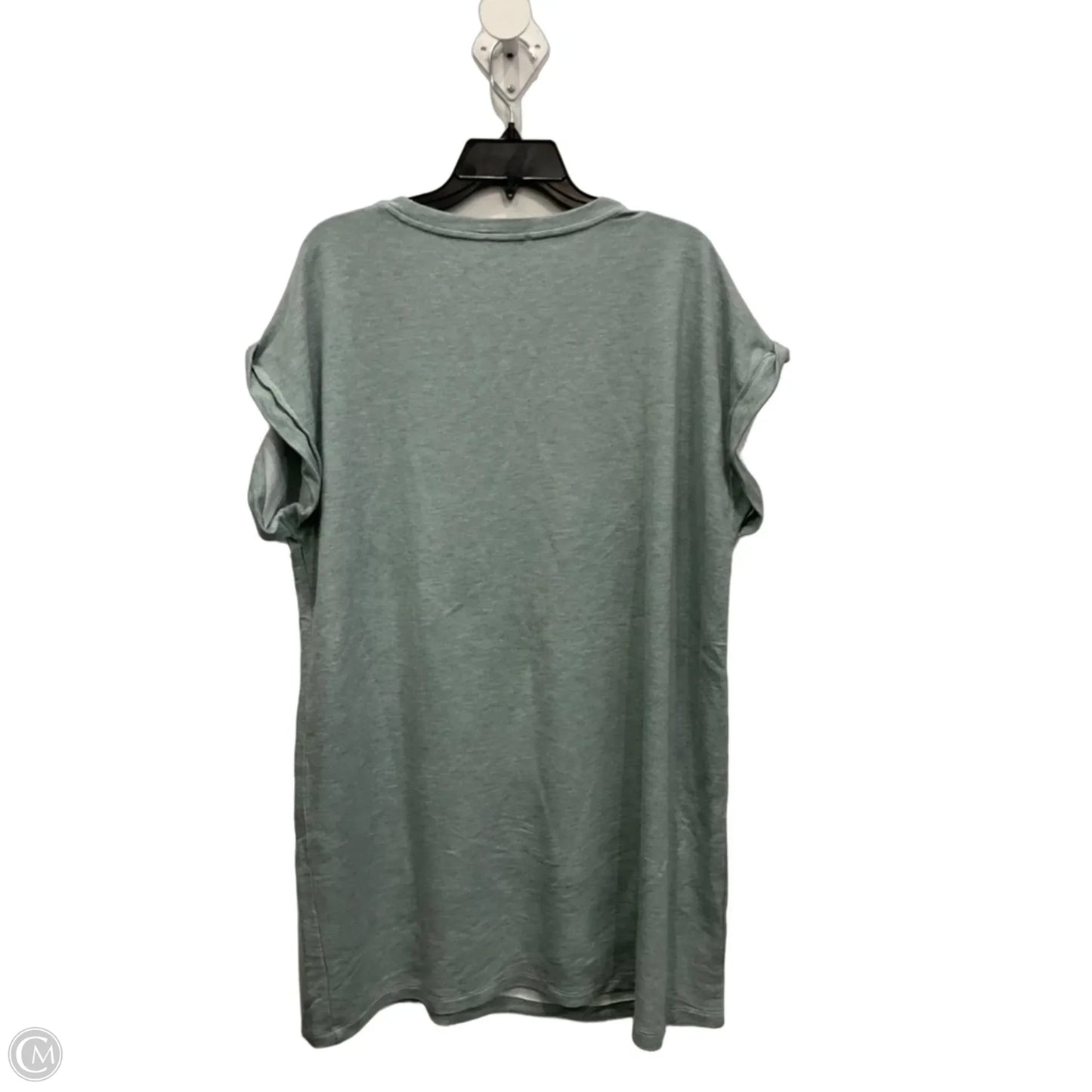 Dress Casual Short By Calvin Klein In Green, Size: Xl