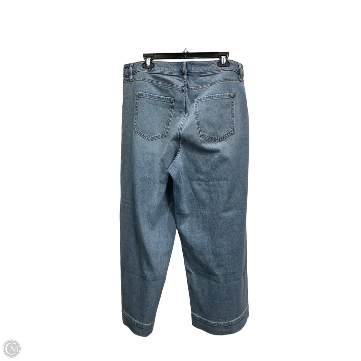 Jeans Wide Leg By Lane Bryant In Blue, Size: 16