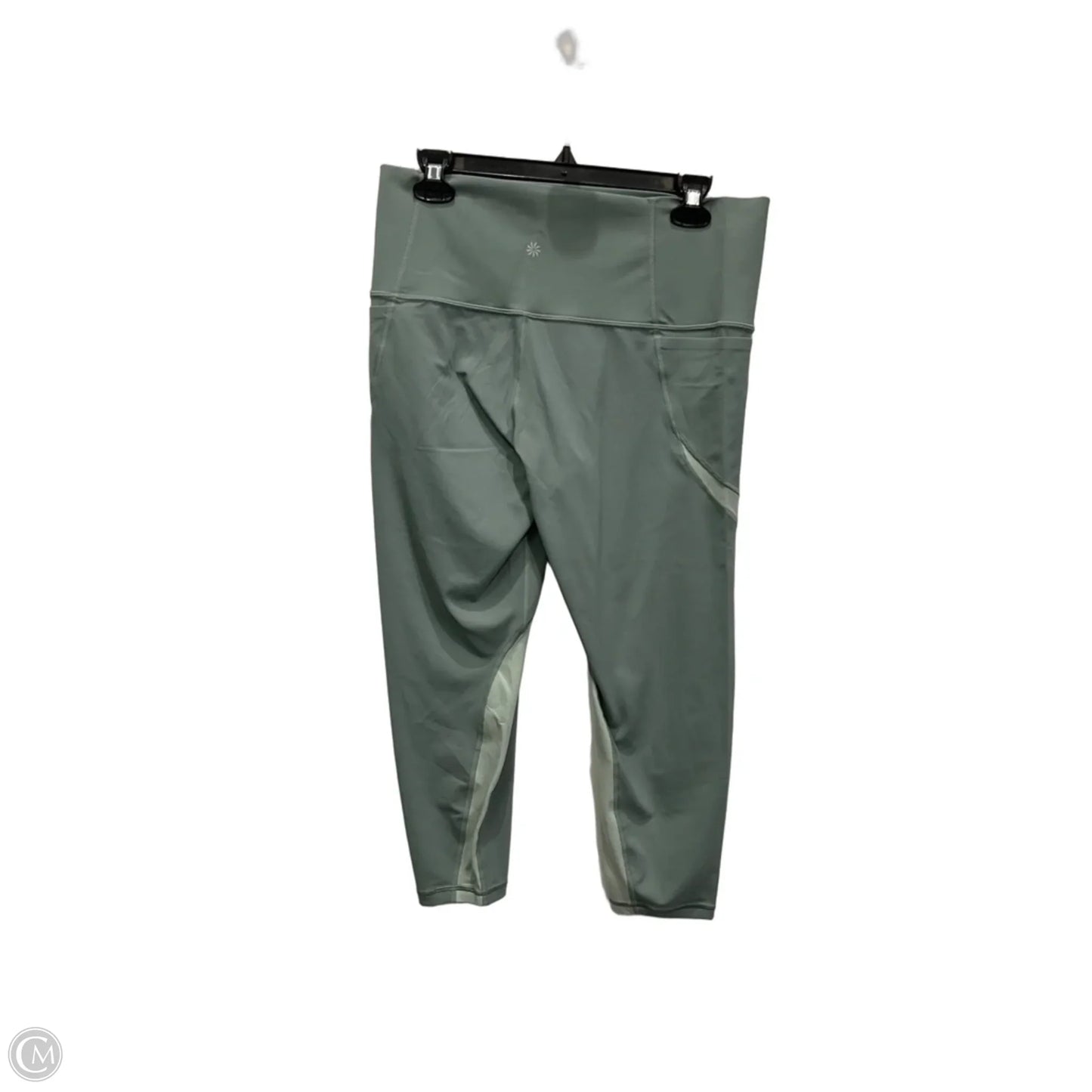 Athletic Leggings By Athleta In Green, Size: 1x