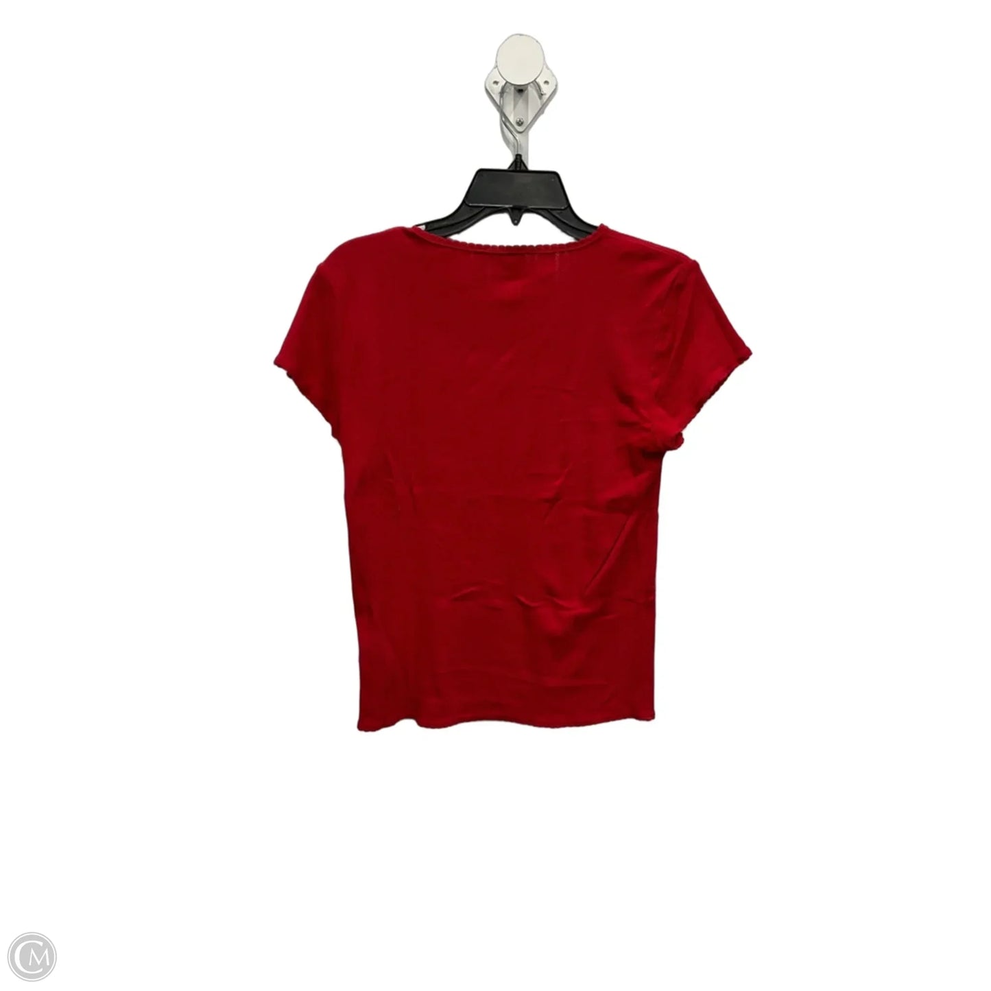 Top Short Sleeve By J. Crew In Red, Size: L
