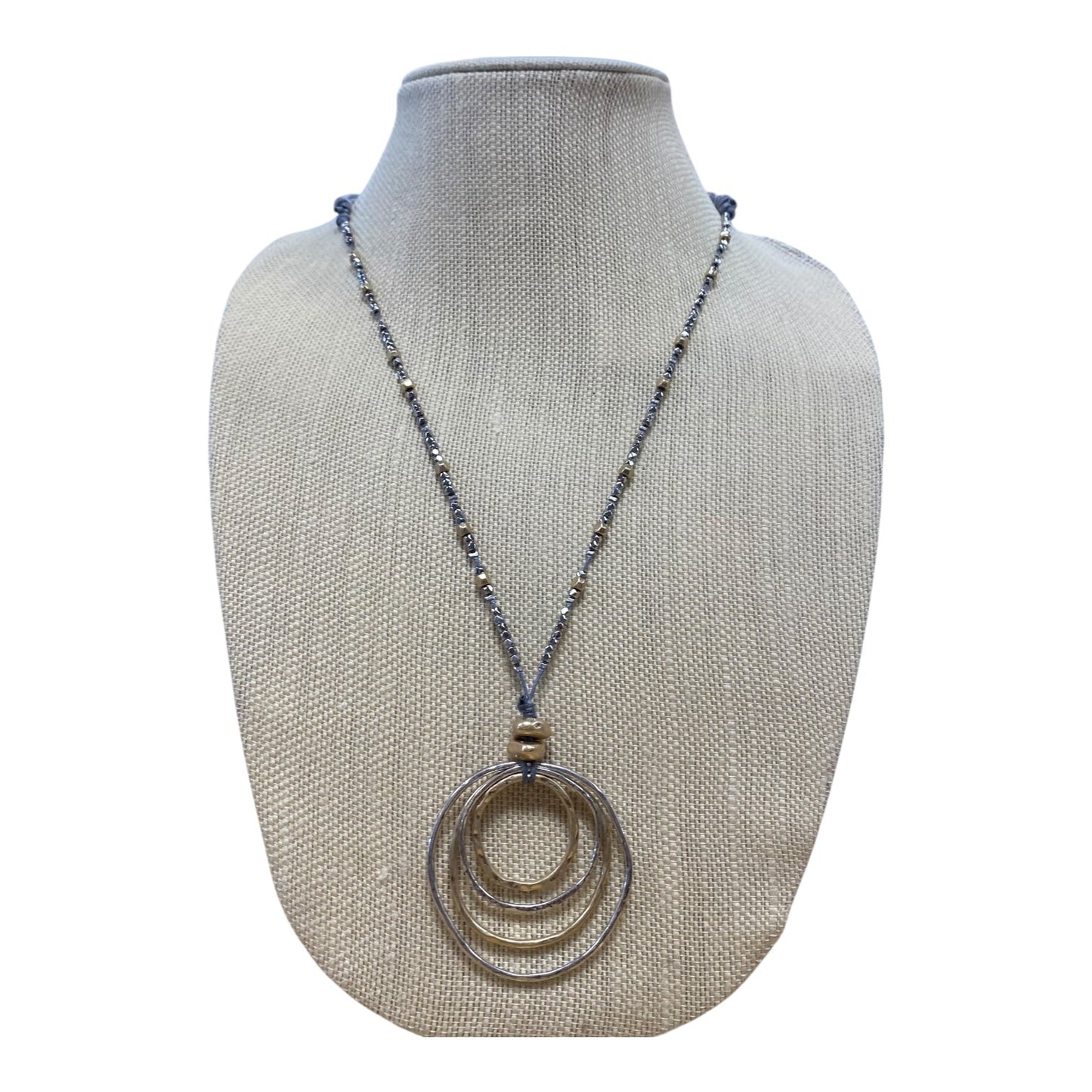 Necklace Pendant In Gold & Silver