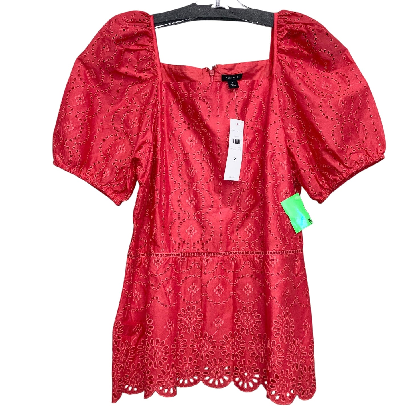 Top Ss By Ann Taylor In Coral, Size:2