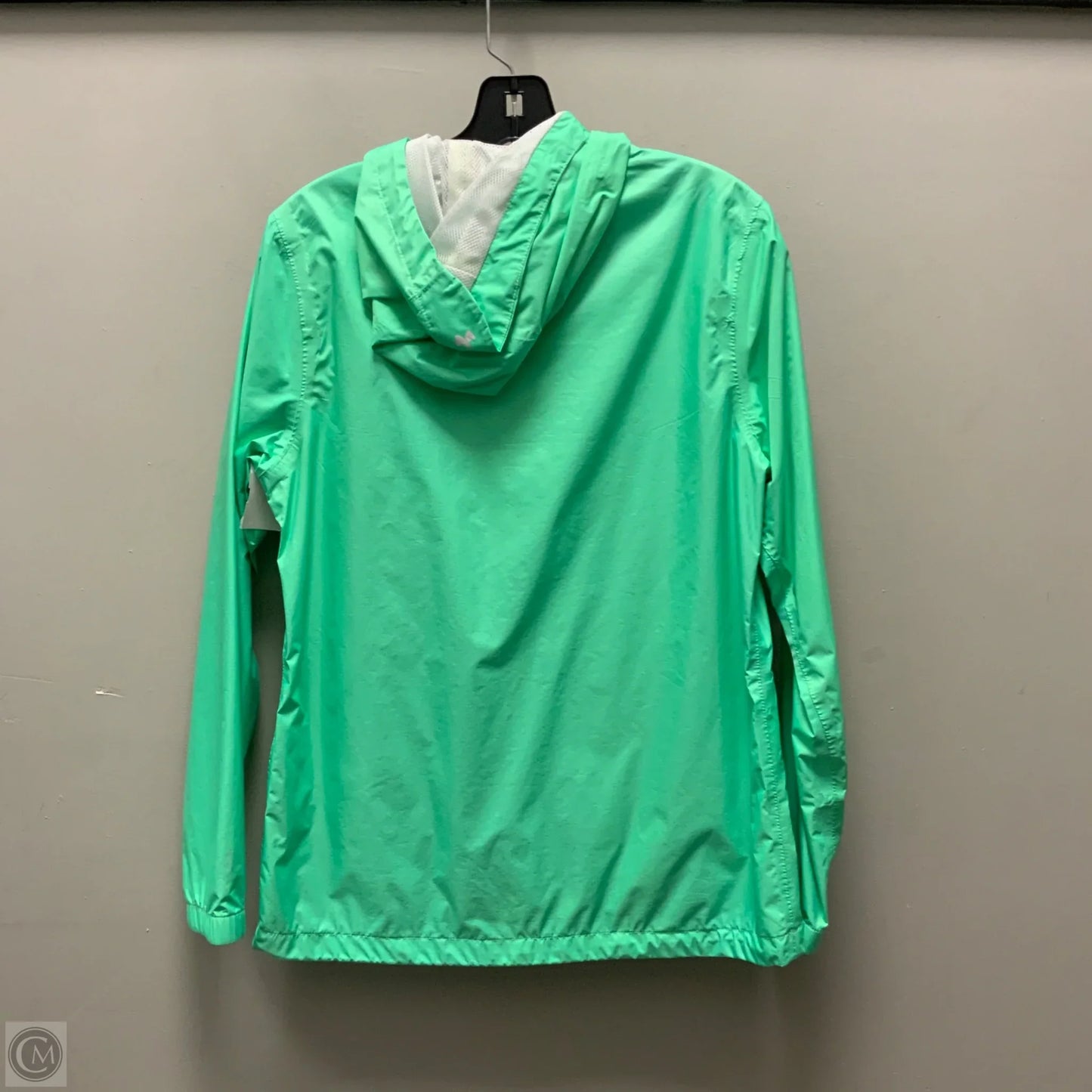 Jacket Windbreaker By Under Armour In Green, Size: S