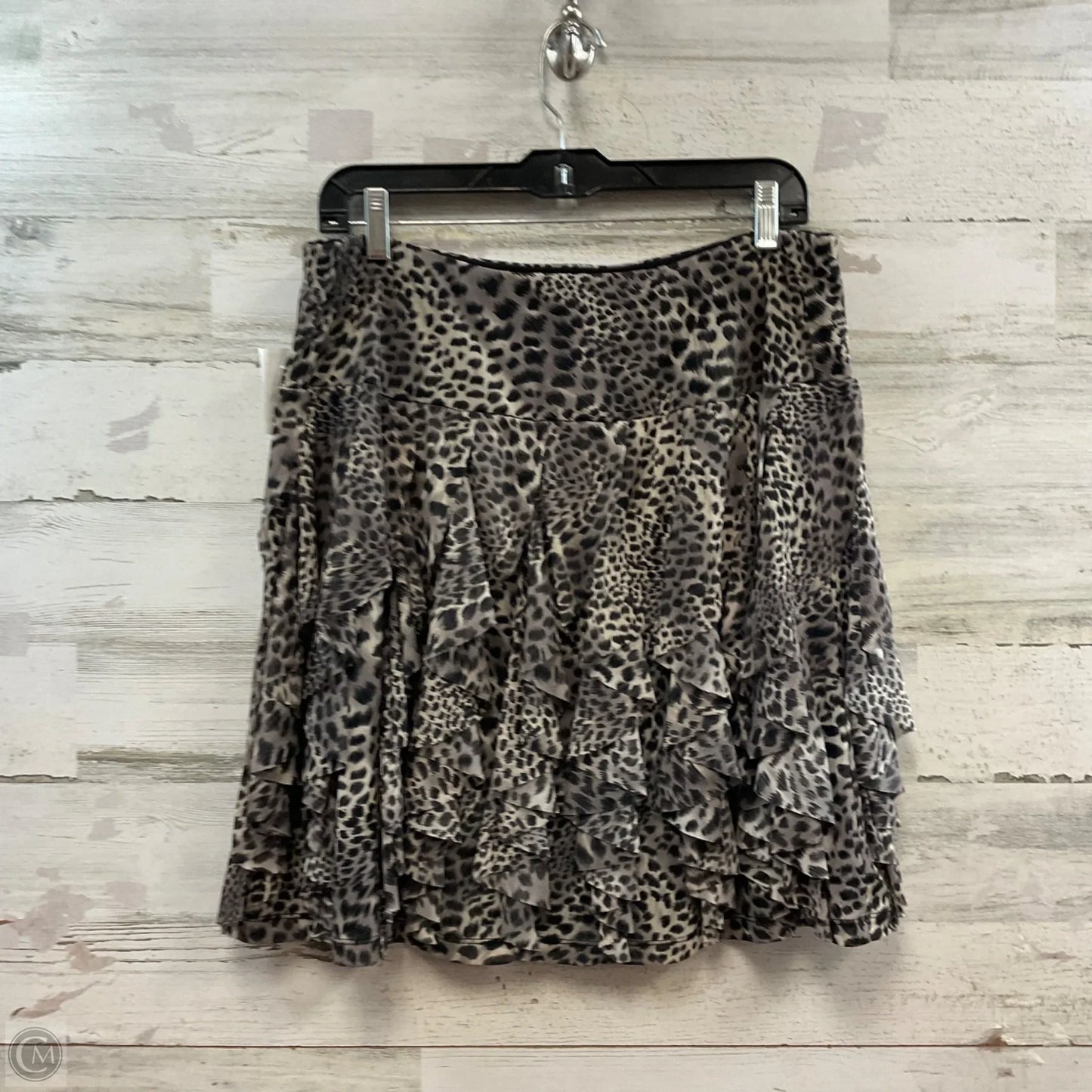 Skirt Mini & Short By Inc In Animal Print, Size: L