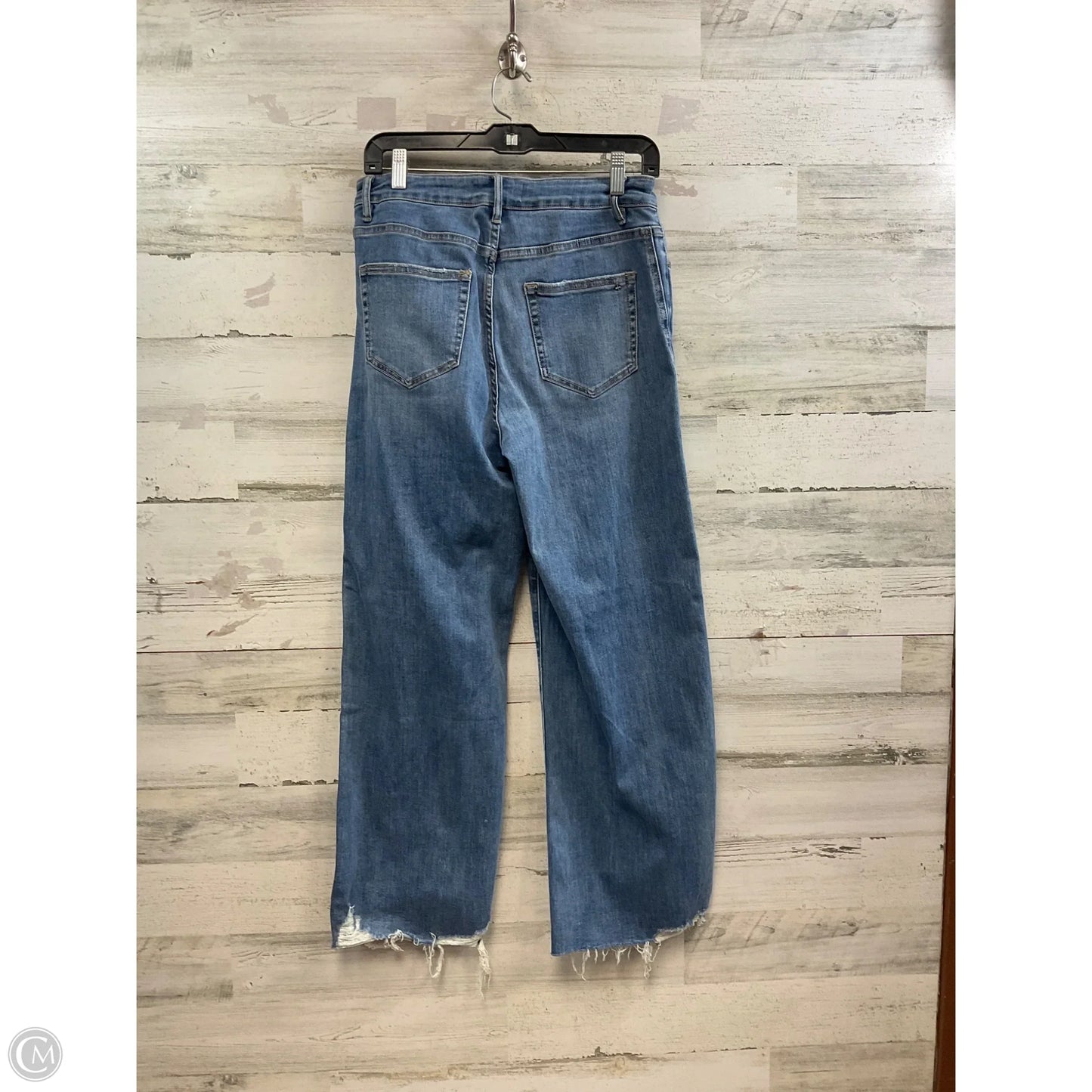 Jeans Wide Leg By Mica In Blue Denim, Size: 6