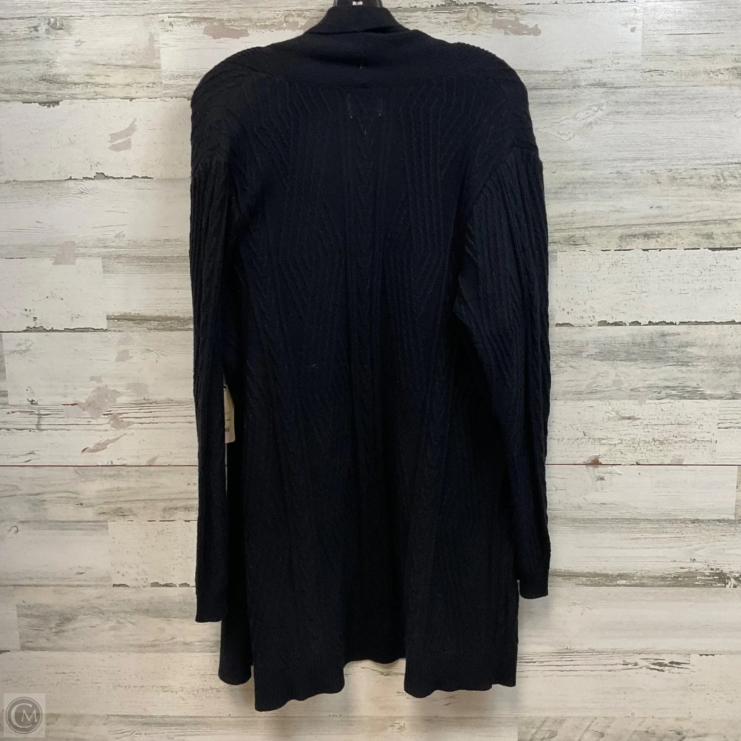 Cardigan By St Johns Bay In Black, Size: 1x
