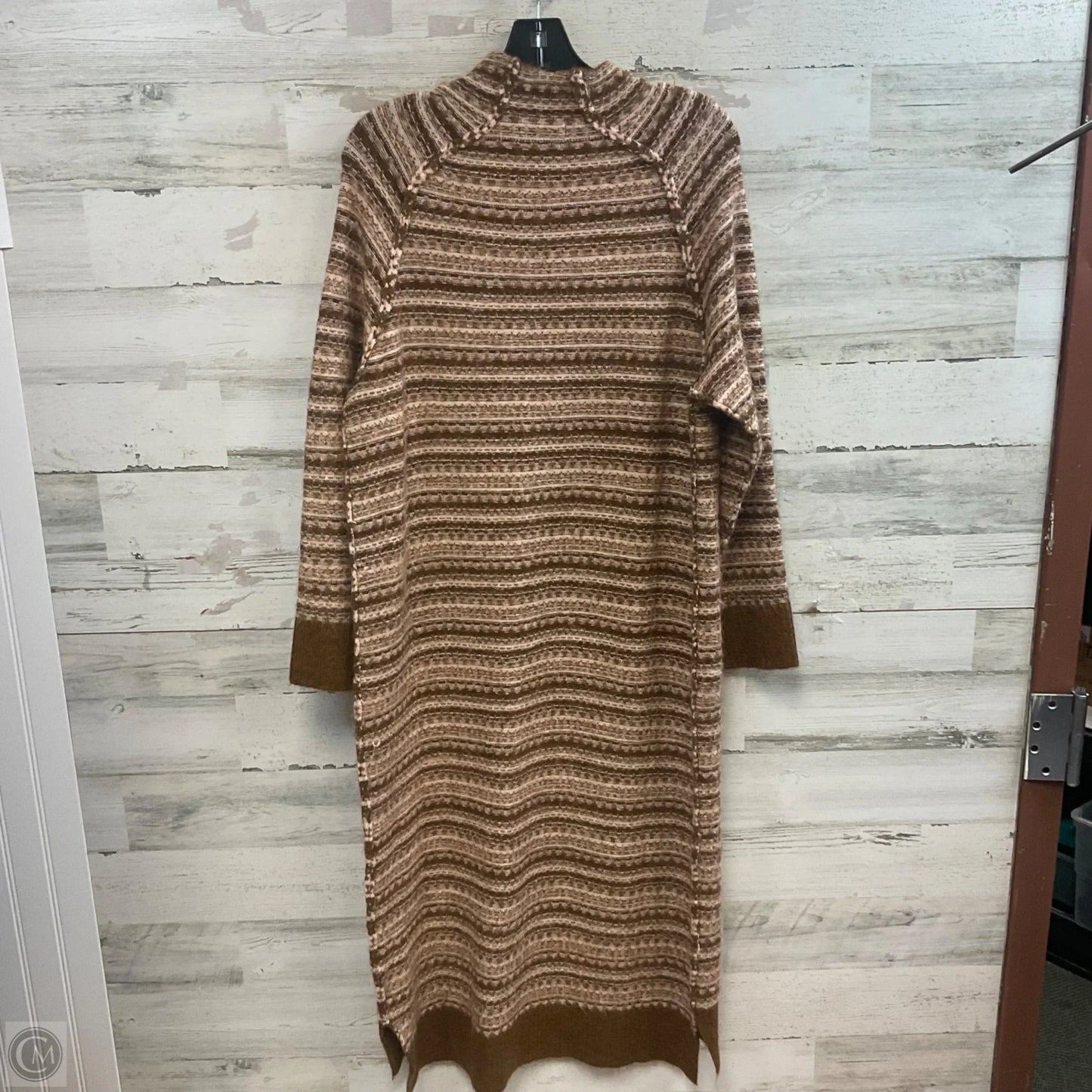 Dress Sweater By STITCH DROP In Brown, Size: Xs