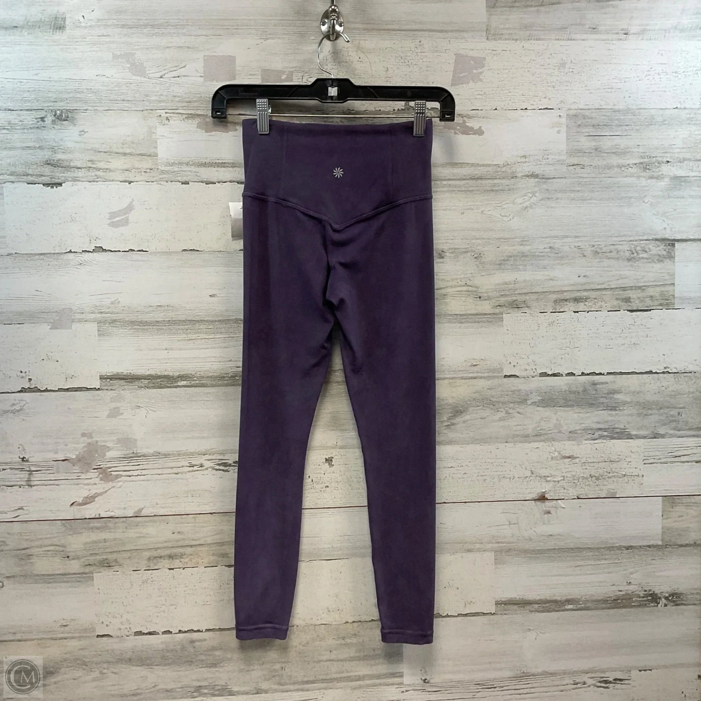 Athletic Leggings By Athleta In Purple, Size: Xxs