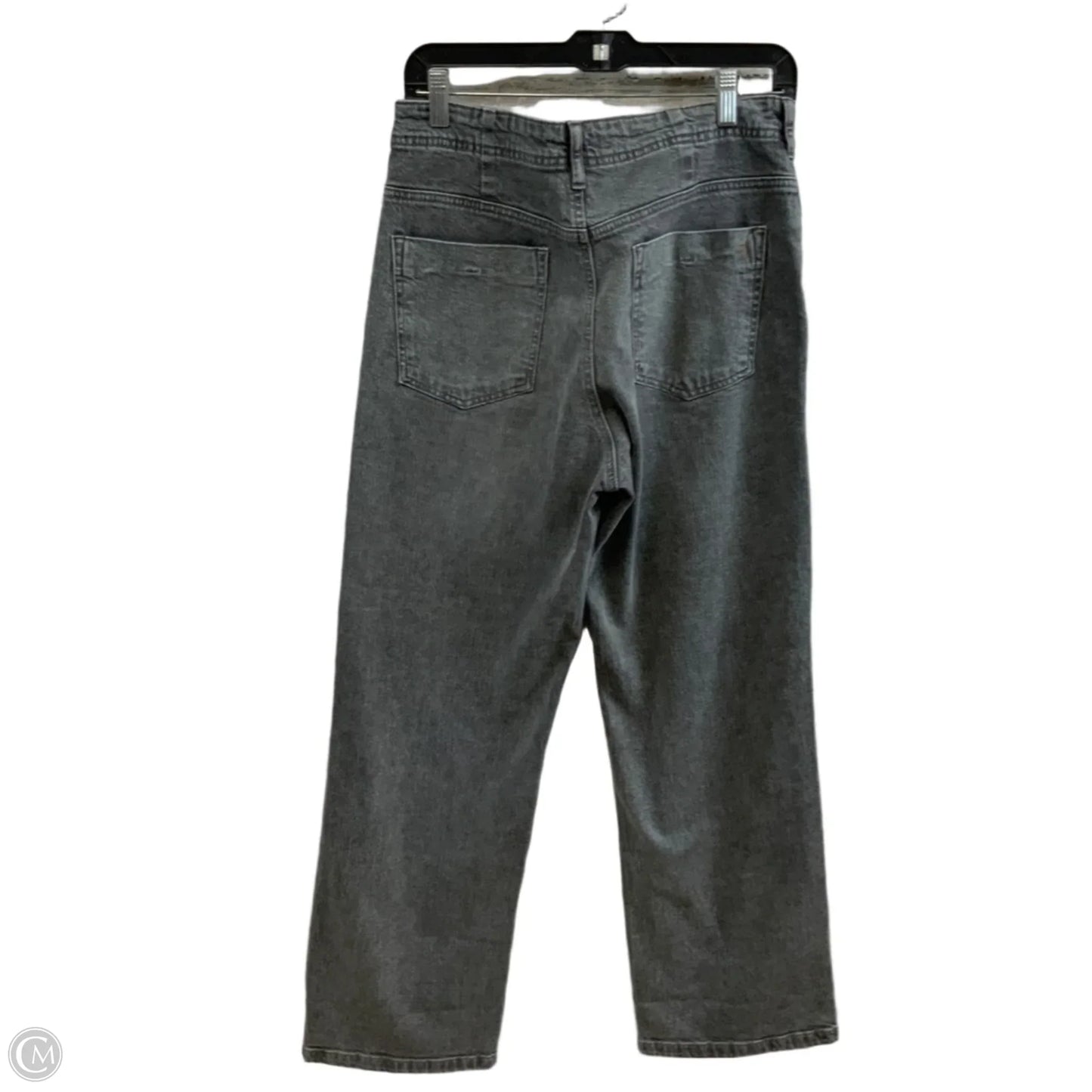 Jeans Wide Leg By Pilcro In Grey Denim, Size: 4