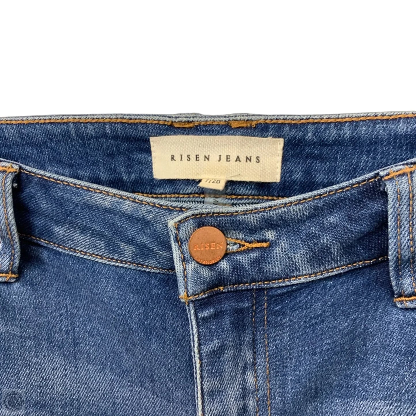 Jeans Wide Leg By Risen In Blue Denim, Size: 6