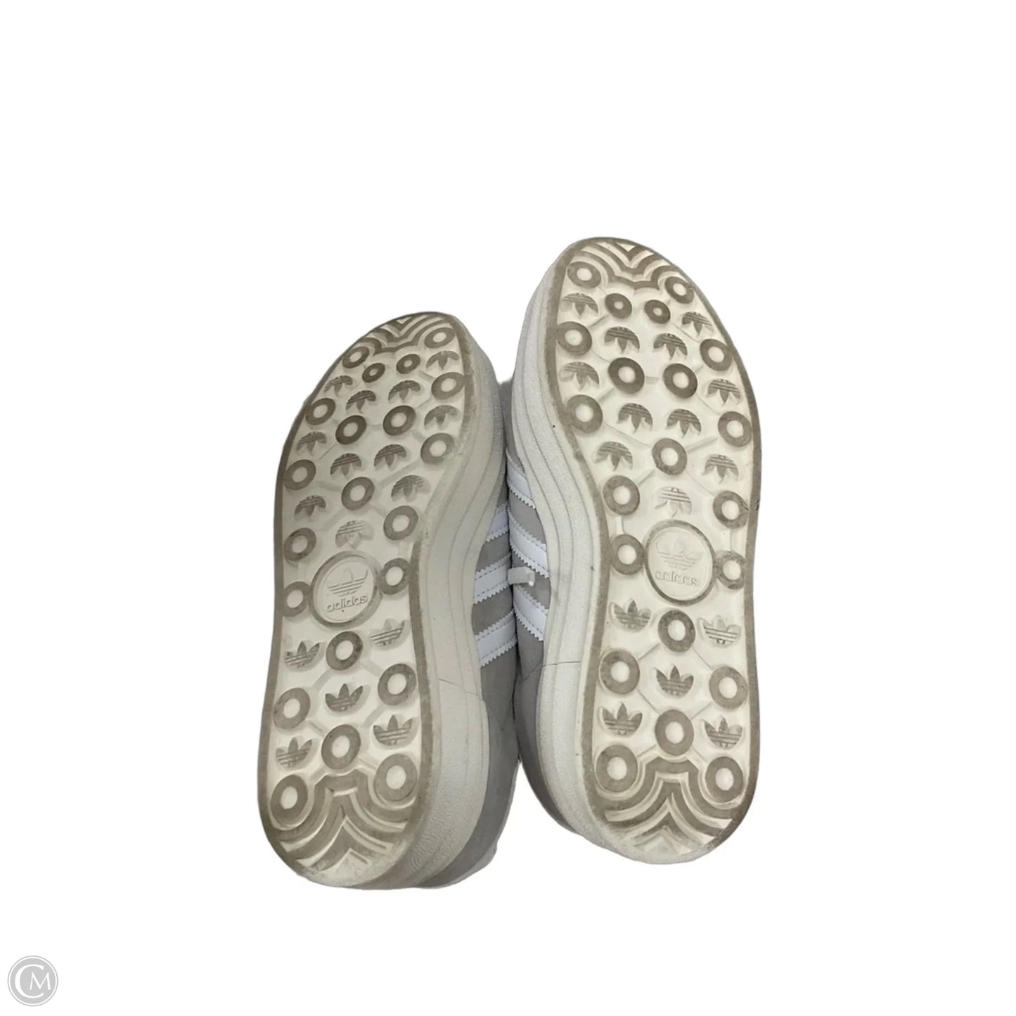 Shoes Athletic By Adidas In Grey, Size: 5