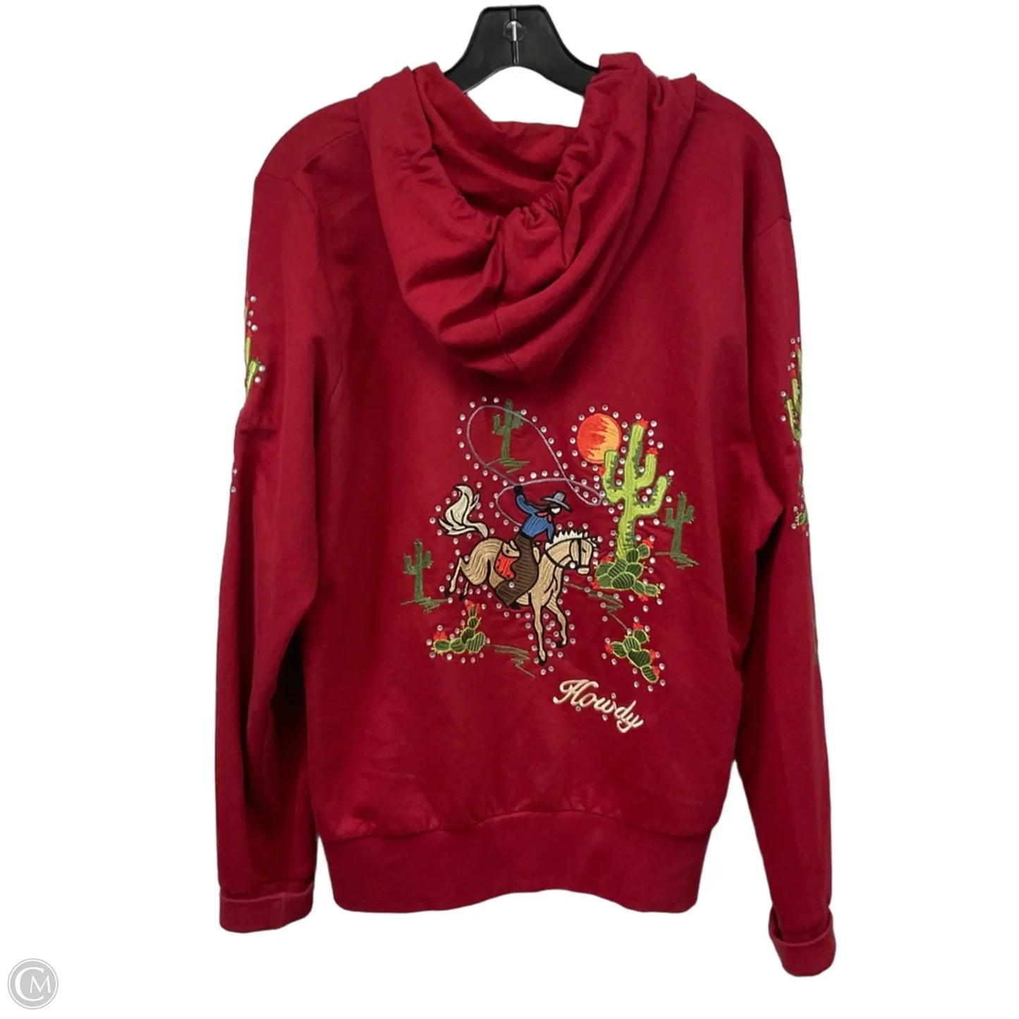 Jacket Other By CATTLEAC RANCH Red, Size: Xl