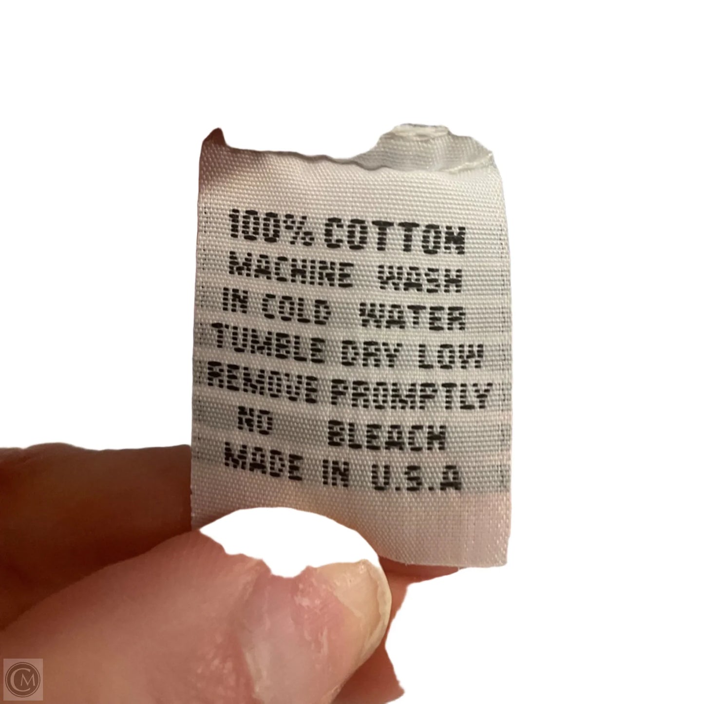 Blouse Long Sleeve By MONA THALHEIMER In Blue, Size: L