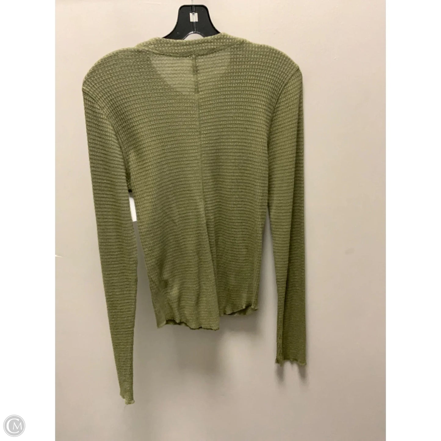 Top Long Sleeve Basic By Free People In Green, Size: L