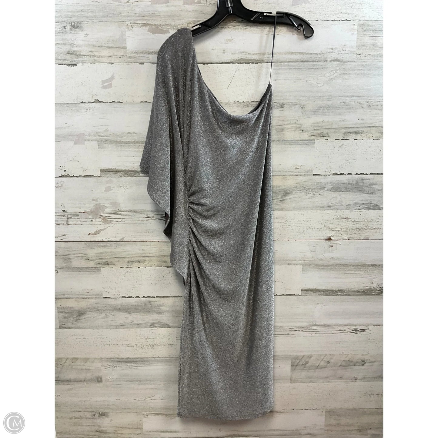 Dress Party Midi By Trina Turk In Silver, Size: M