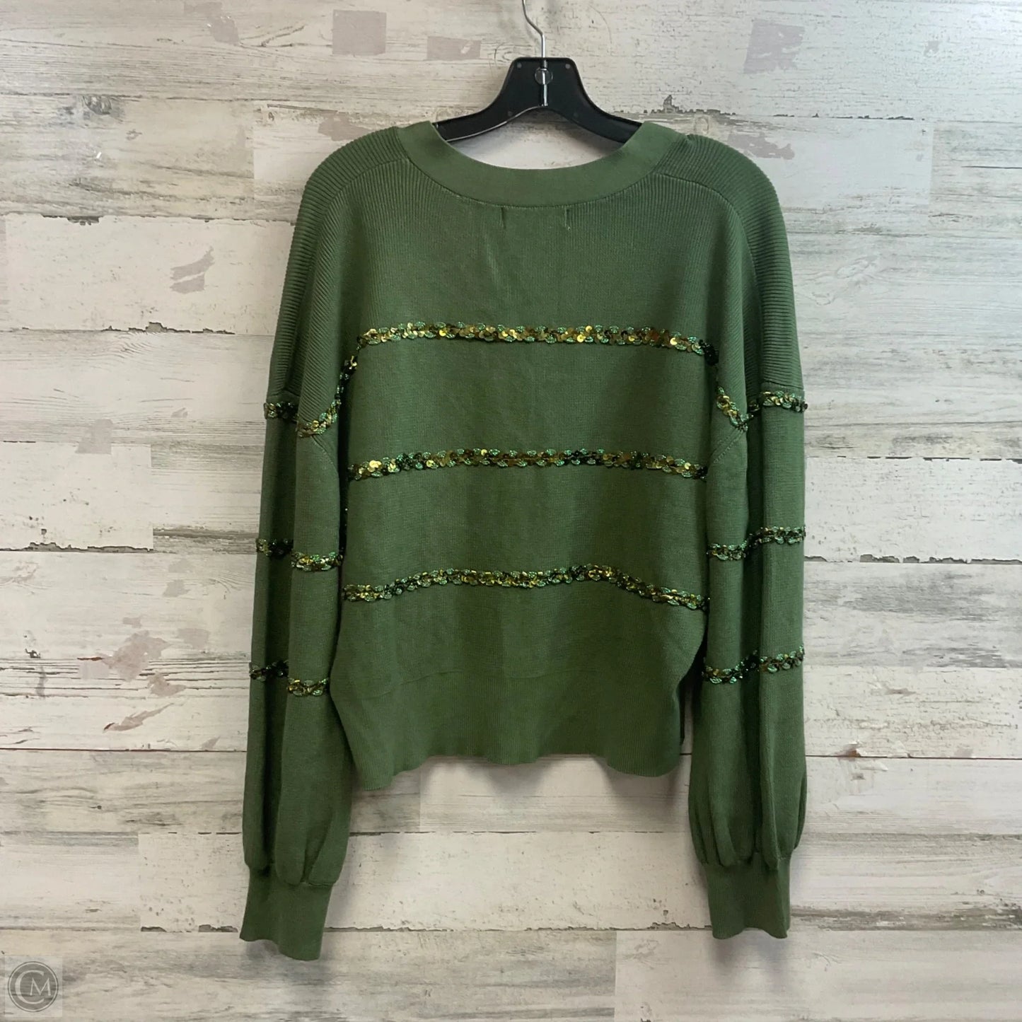 Sweater Cardigan By Grace Karin In Green, Size: Xl