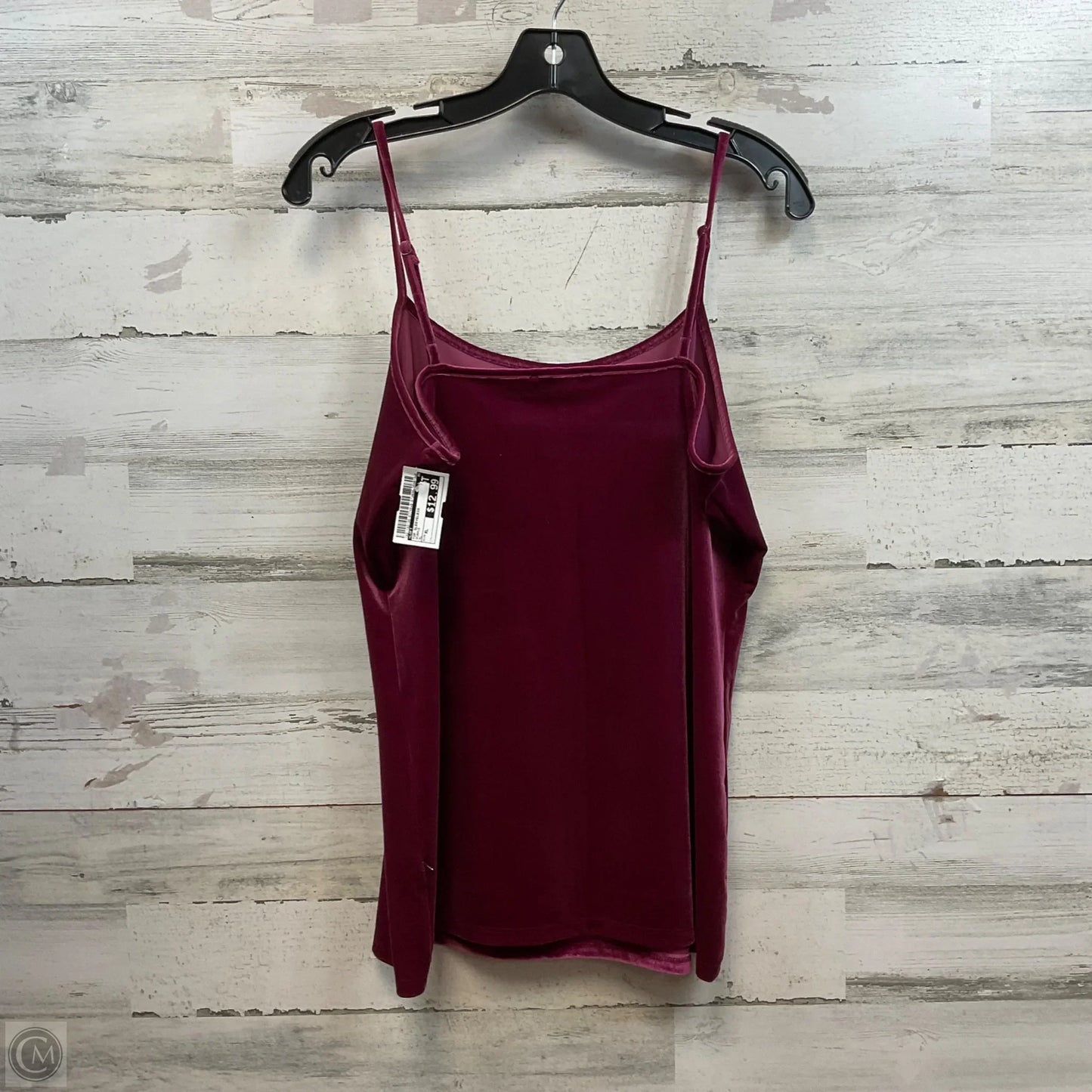 Top Sleeveless By Loft In Purple, Size: Xl