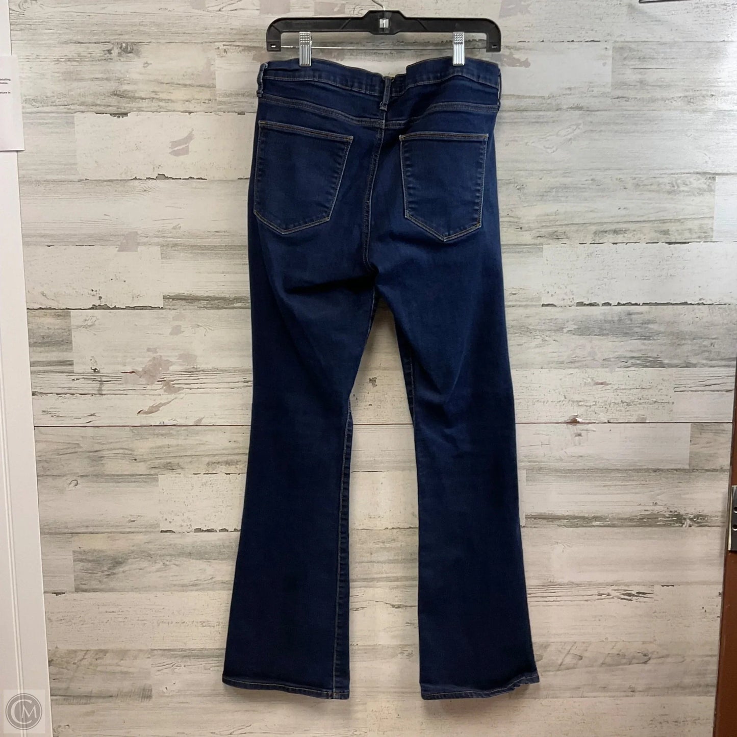 Jeans Boot Cut By Gap In Blue Denim, Size: 12