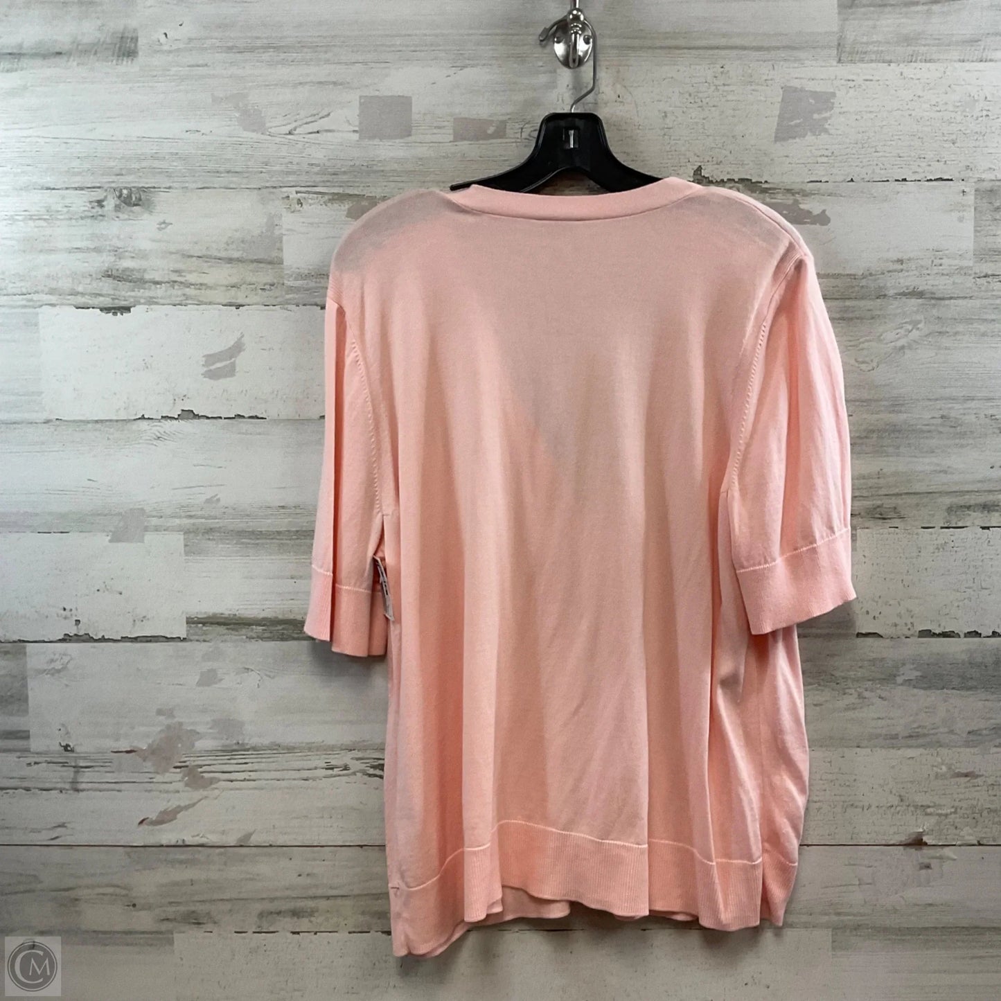 Cardigan By Talbots In Pink, Size: 2x