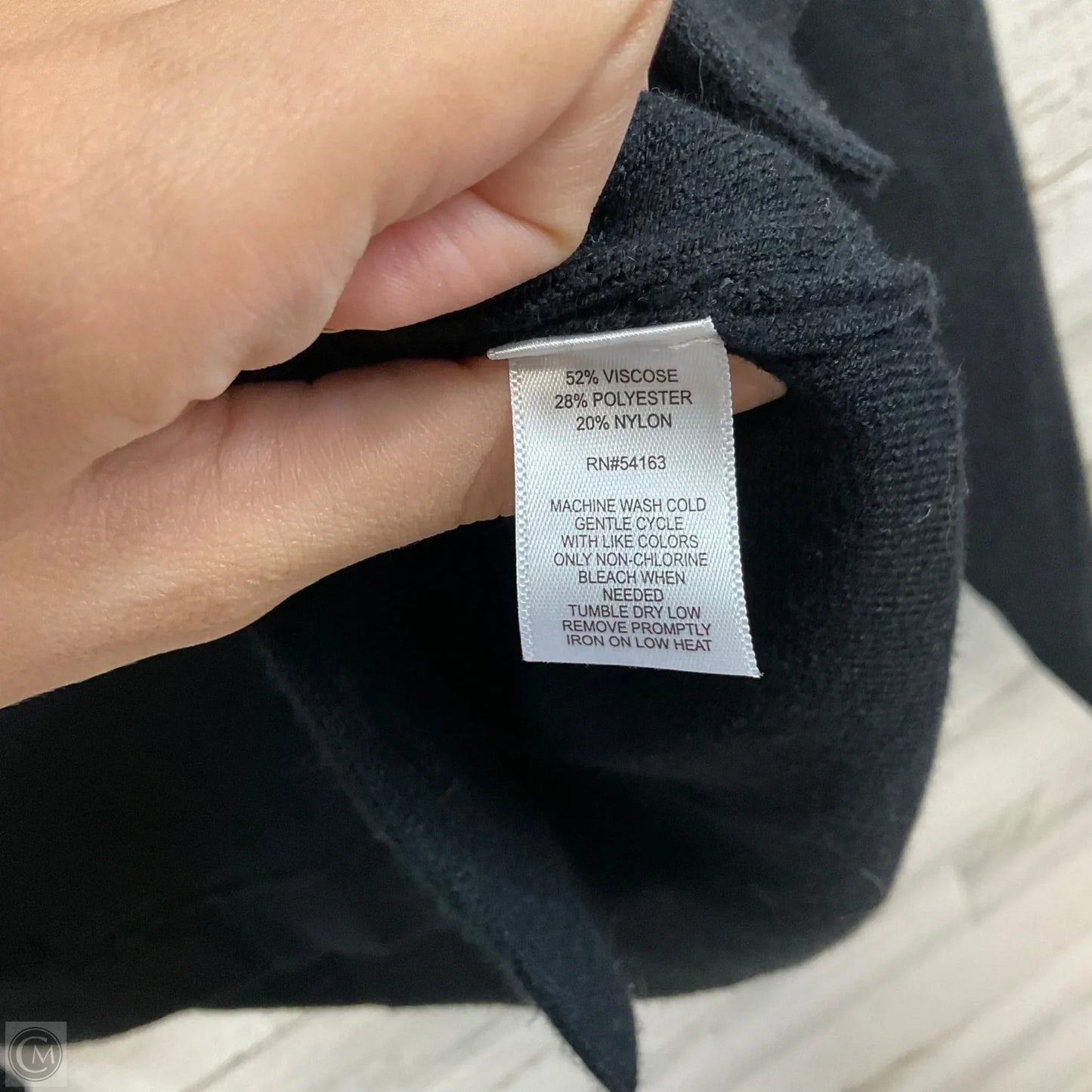 Sweater Cardigan By Marc New York In Black, Size: 1x