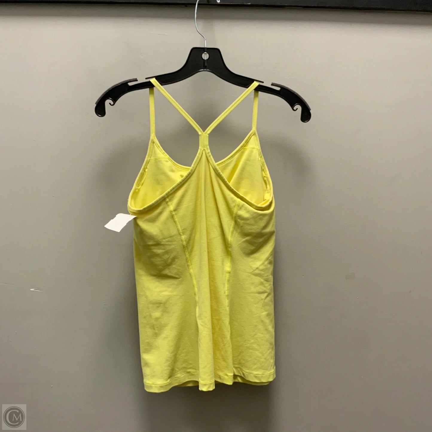 Athletic Tank Top By Nike Apparel In Yellow, Size: M