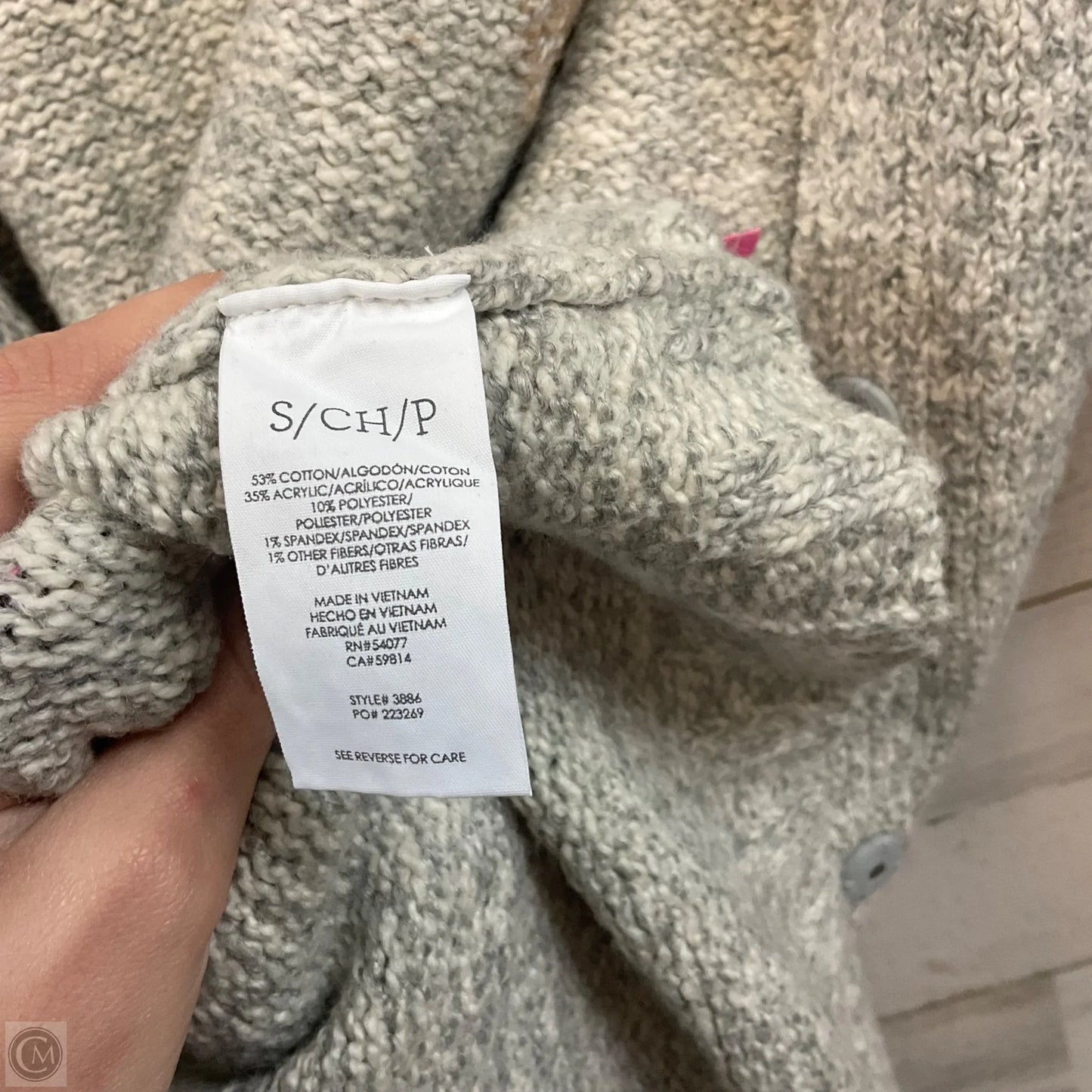 Sweater Cardigan By Cabi In Brown, Size: S