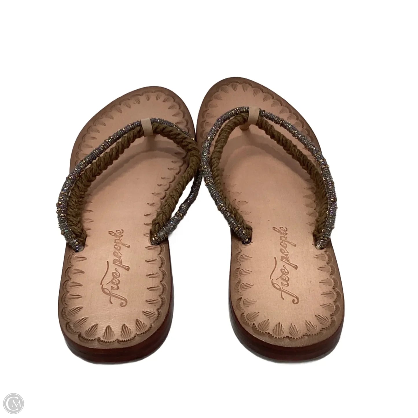 Sandals Flats By Free People In Brown, Size: 6.5