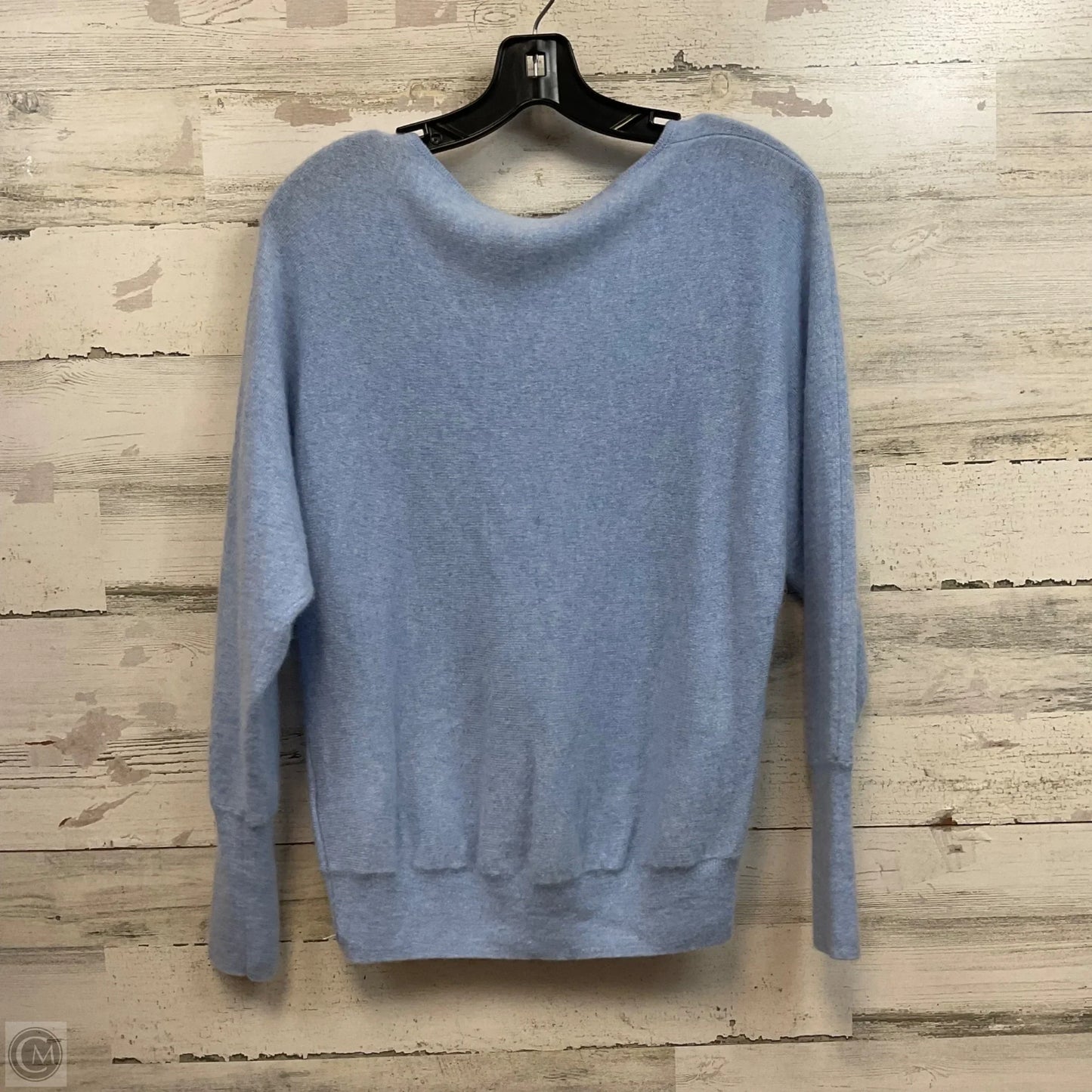 Sweater Cashmere By Tahari In Blue, Size: L