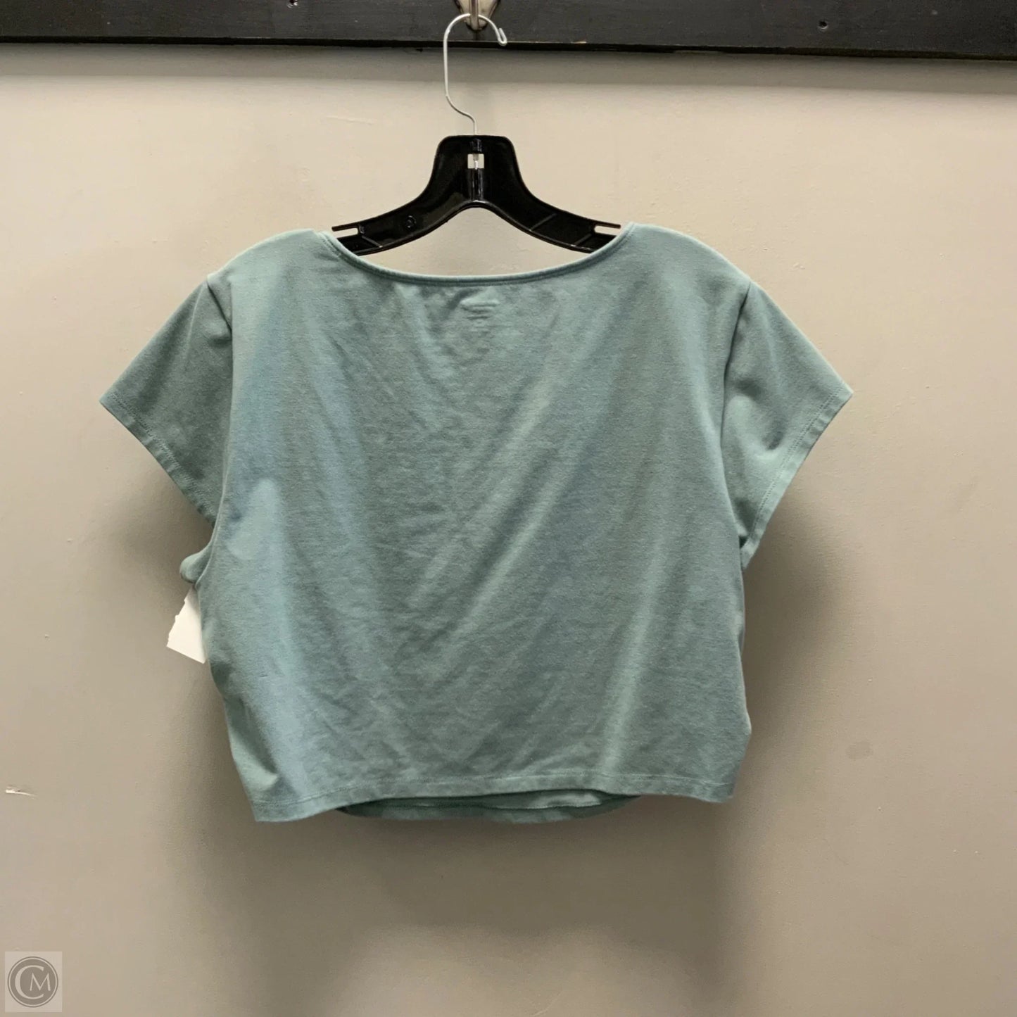Athletic Top Short Sleeve By Old Navy In Green, Size: Xl
