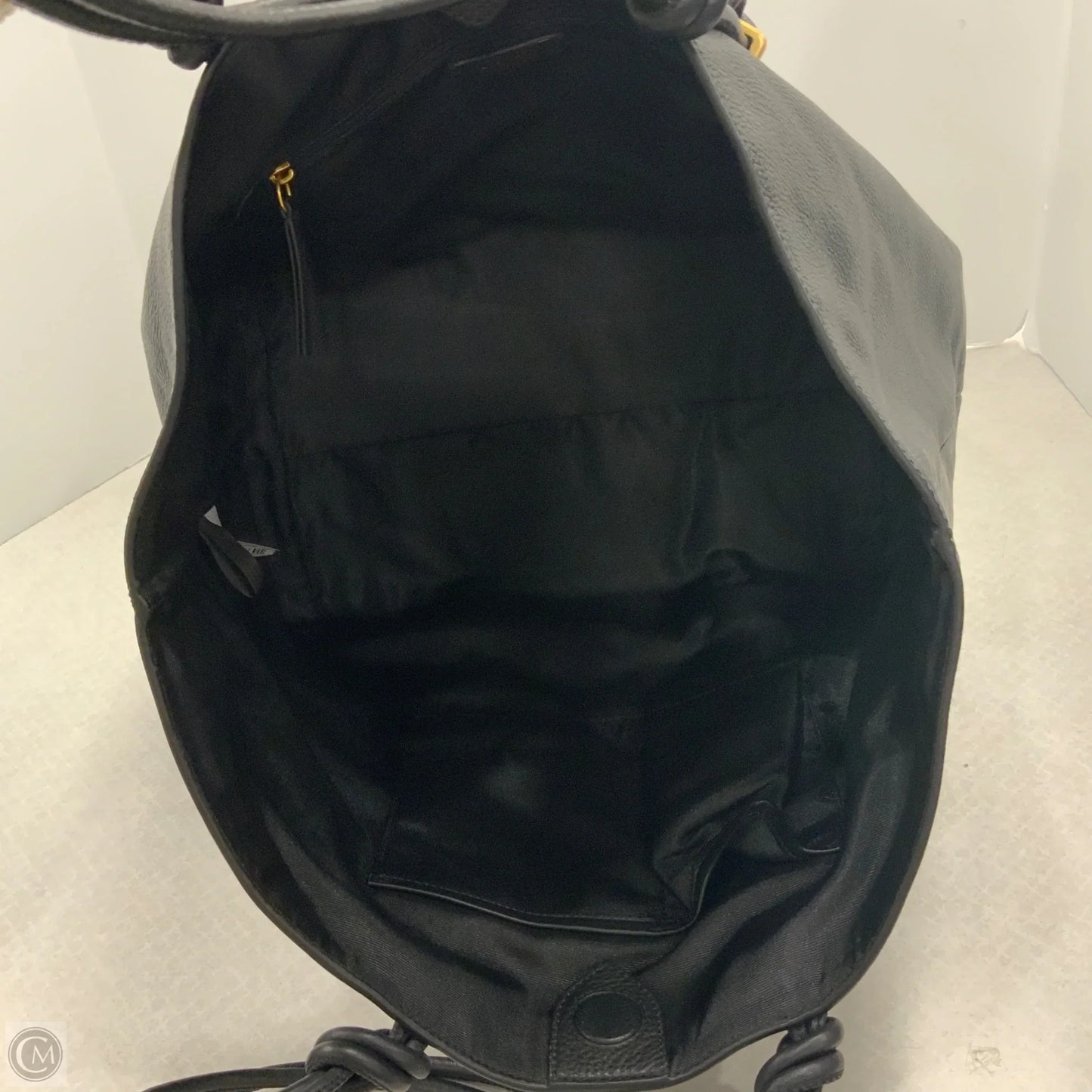 Handbag Leather By Vince Camuto, Size: Large