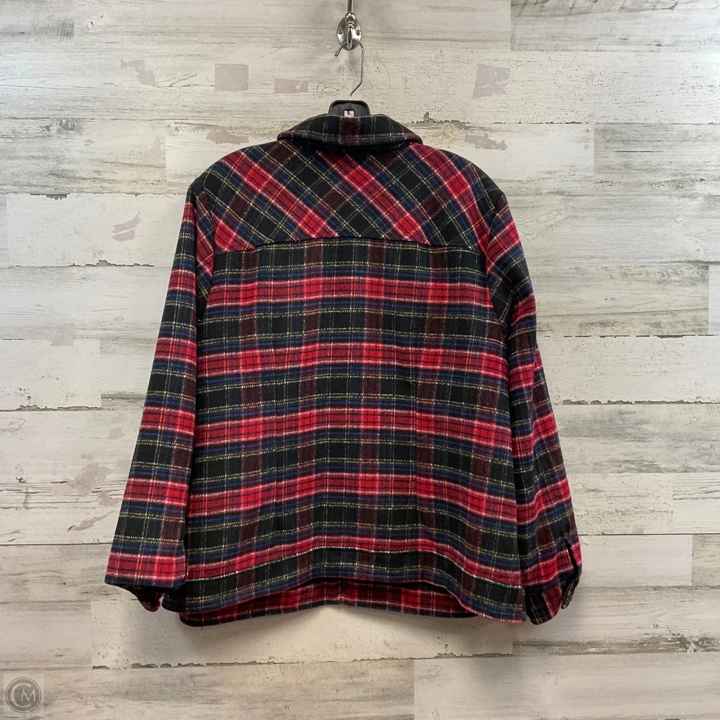 Jacket Other By Cj Banks In Red, Size: 1x