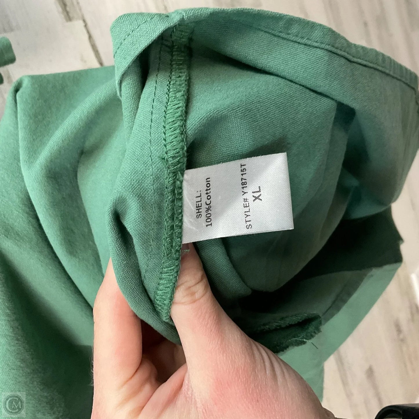 Dress Casual Short By Pomander Place In Green, Size: Xl