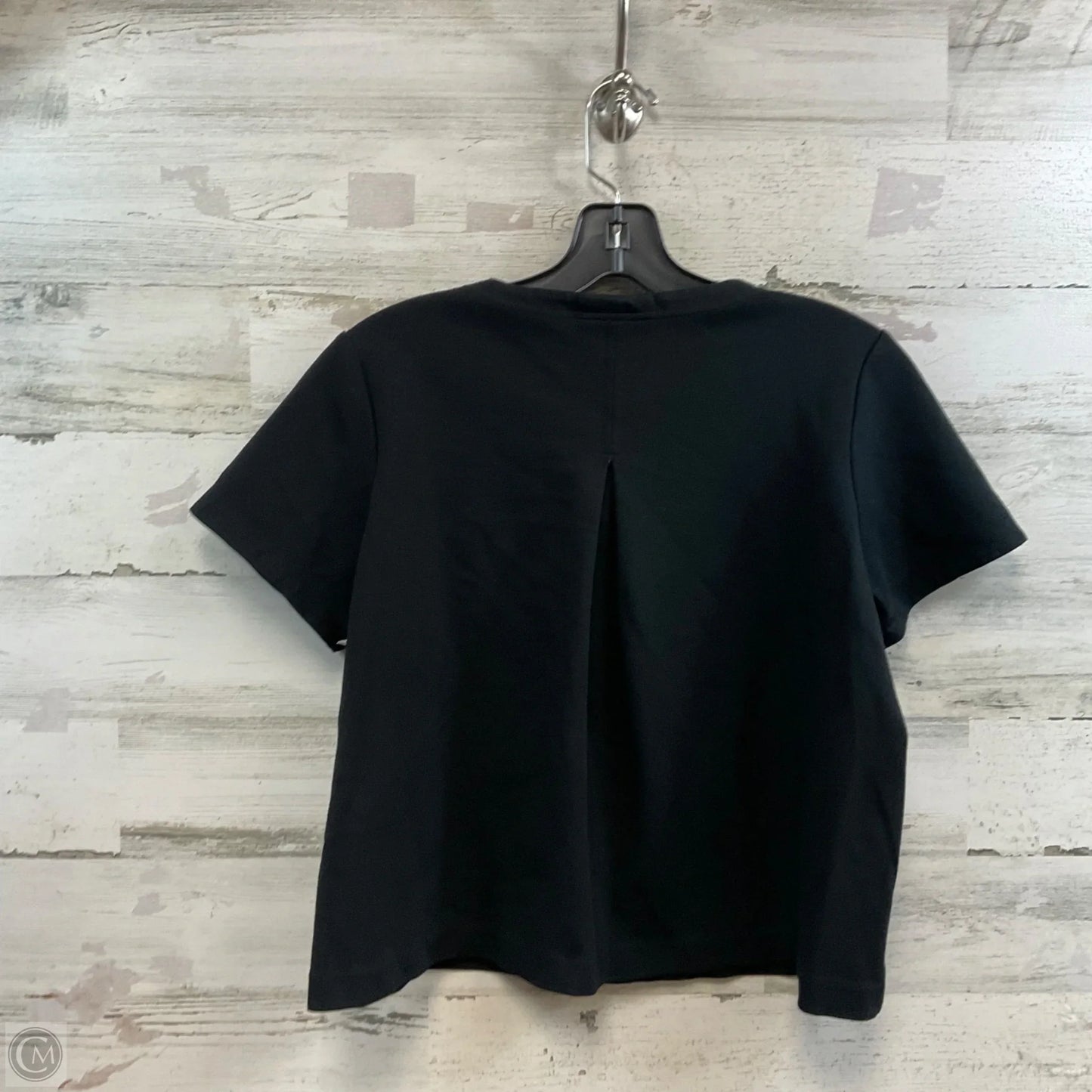 Top Short Sleeve By Spanx In Black, Size: S