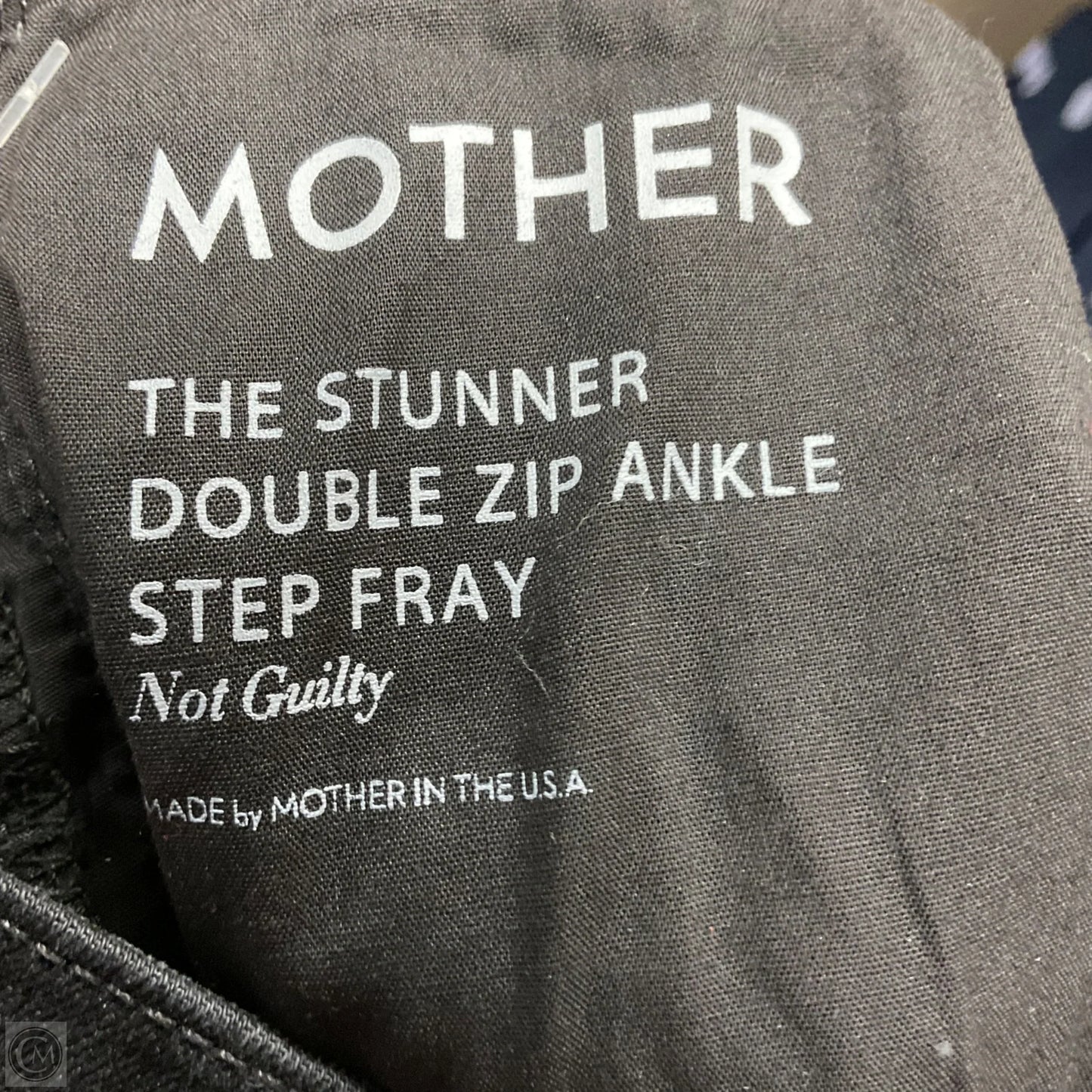 Jeans Skinny By Mother In Black Denim, Size: 4