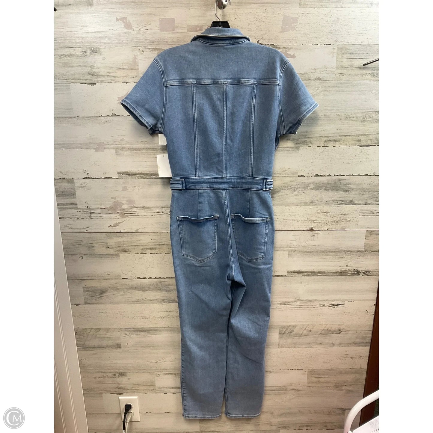 Jumpsuit By Good American In Blue Denim, Size: S